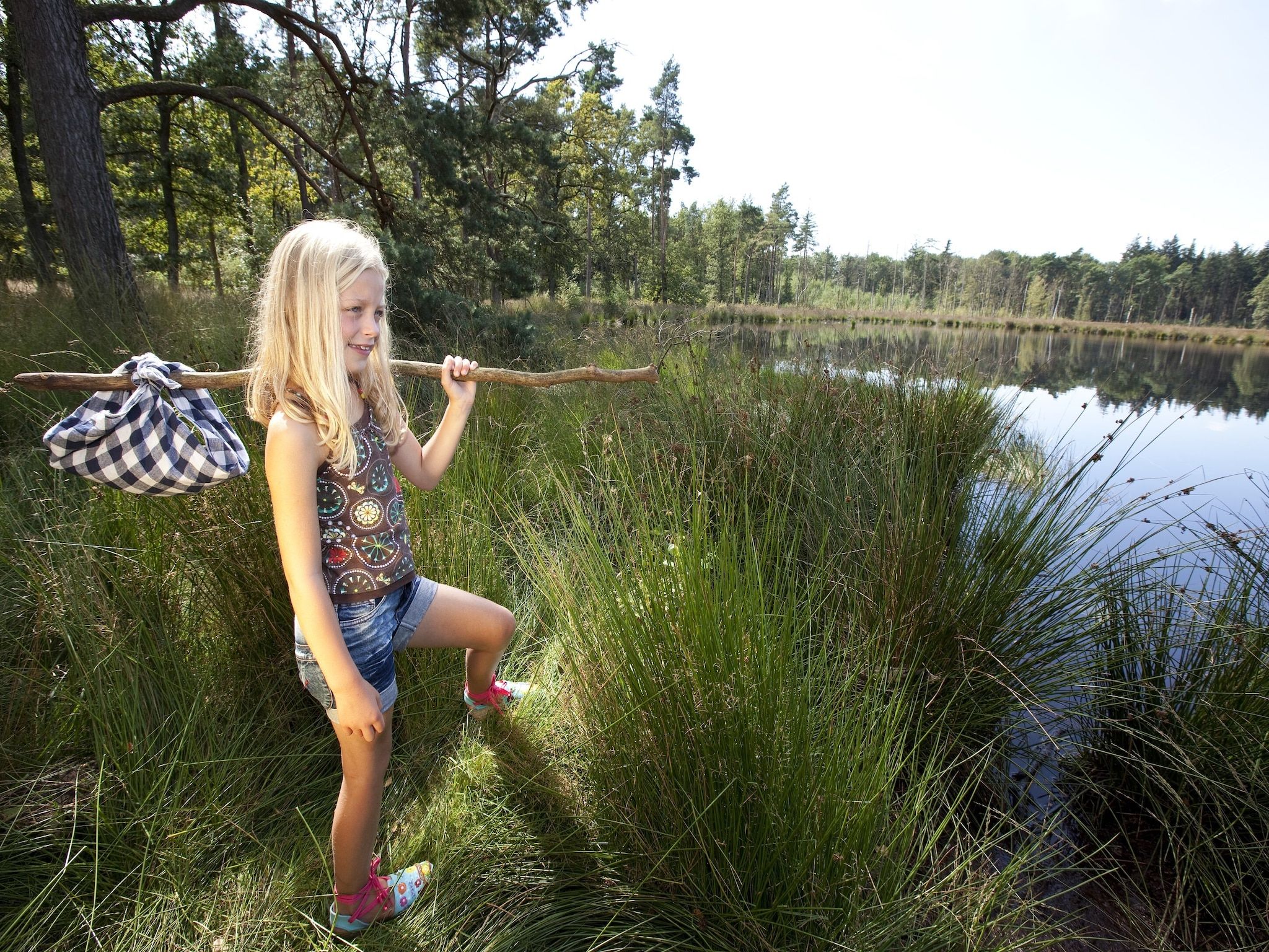 De omgeving van Vakantiepark Hunzedal 10 in Borger