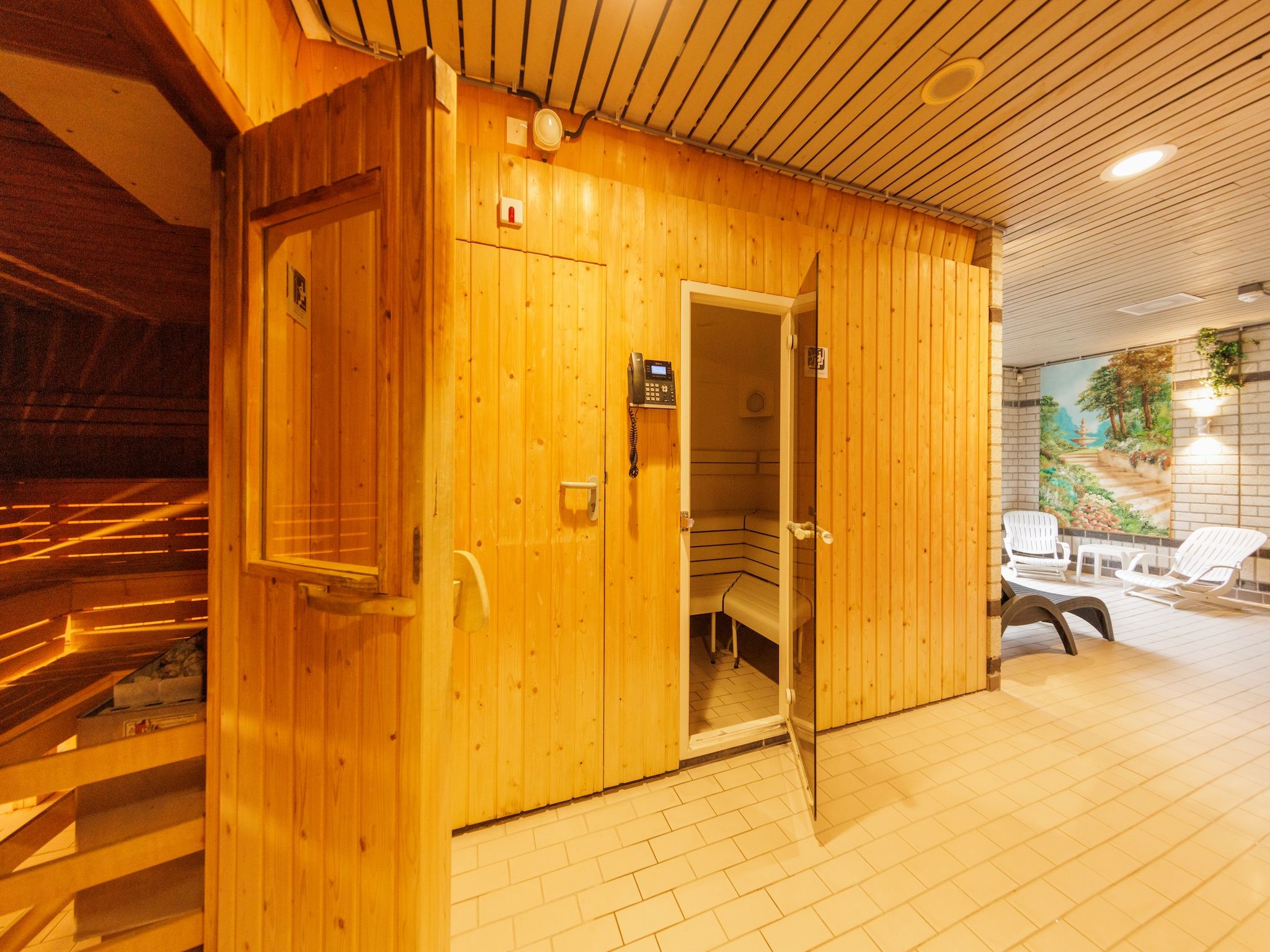 Parkfaciliteiten bij Vakantiepark Hunzedal 11 in Borger