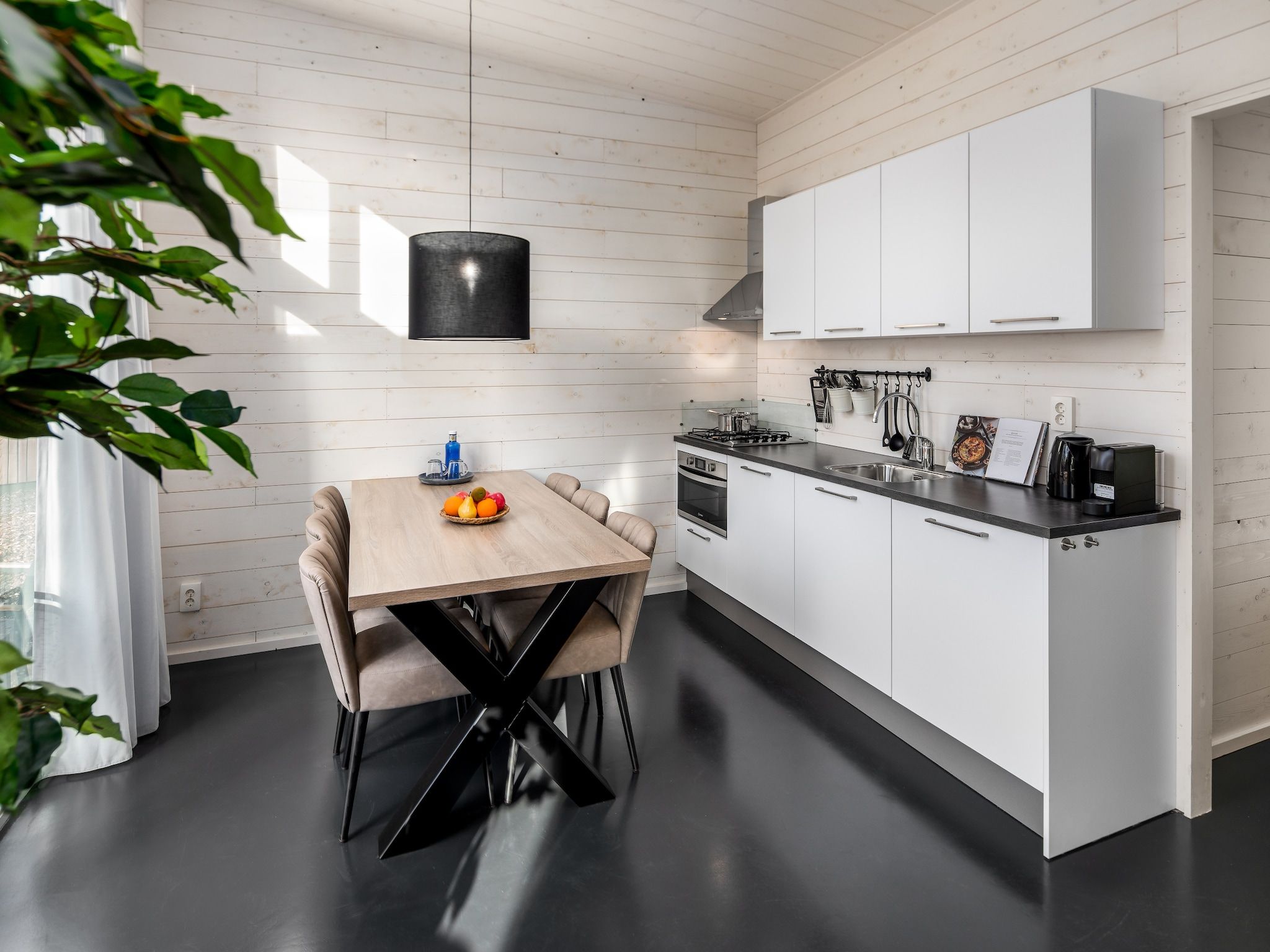 De keuken van Vakantiepark Schaijk 4 in Schaijk