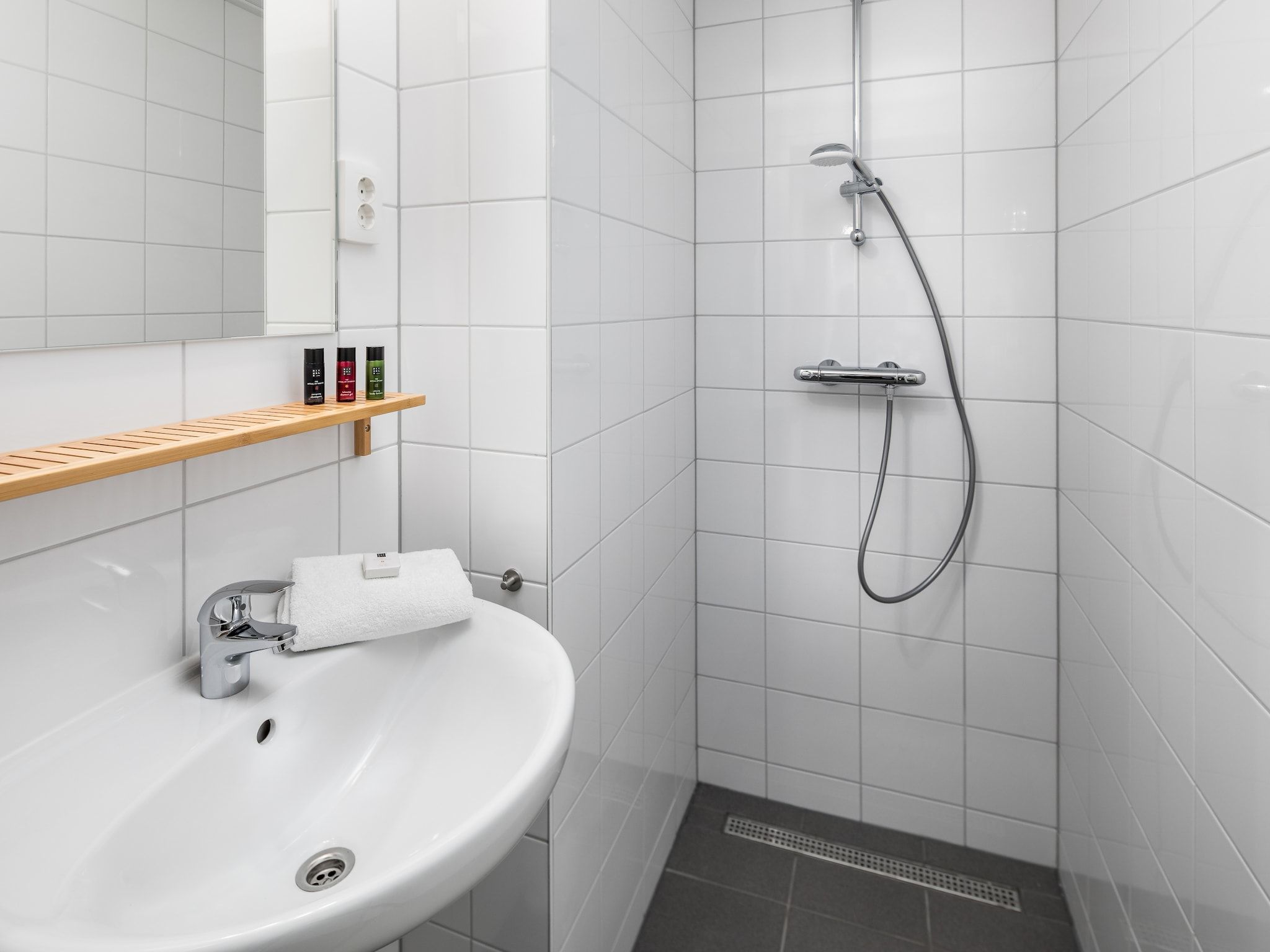 De badkamer van Vakantiepark Schaijk 4 in Schaijk