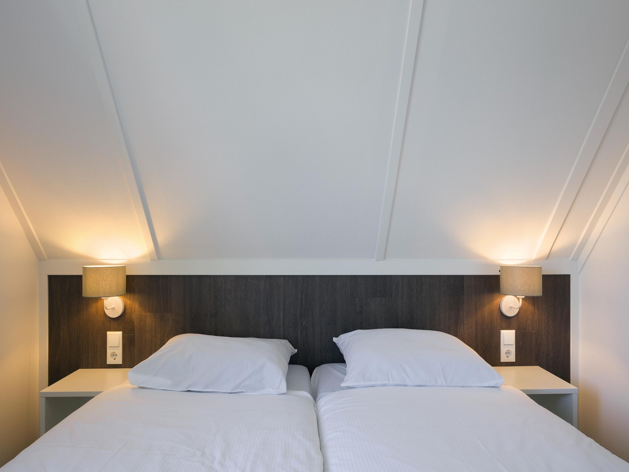 Een slaapkamer van Beach Resort Nieuwvliet-Bad 6 in Nieuwvliet-Bad