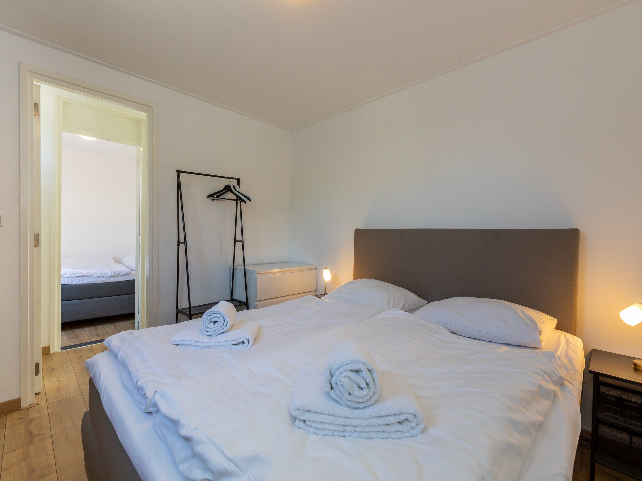 Een slaapkamer van Inlaag 20 in Wolphaartsdijk