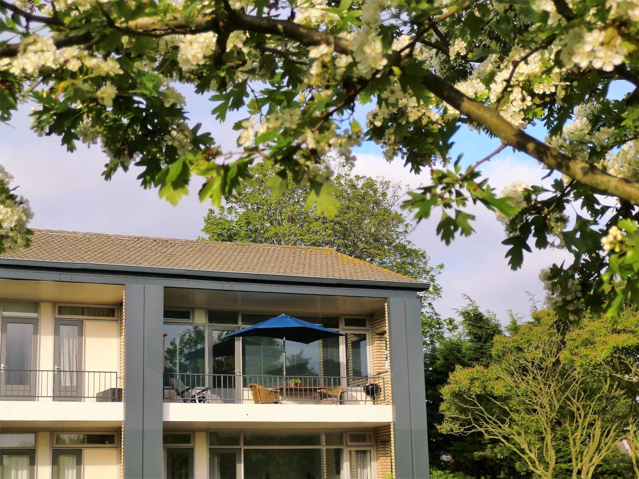 De buitenkant van Noordzee in Noordwijk