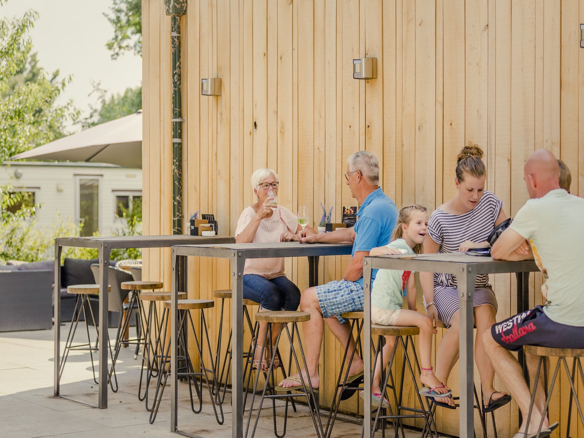 Parkfaciliteiten bij Vakantiepark Mölke 20 in Zuna