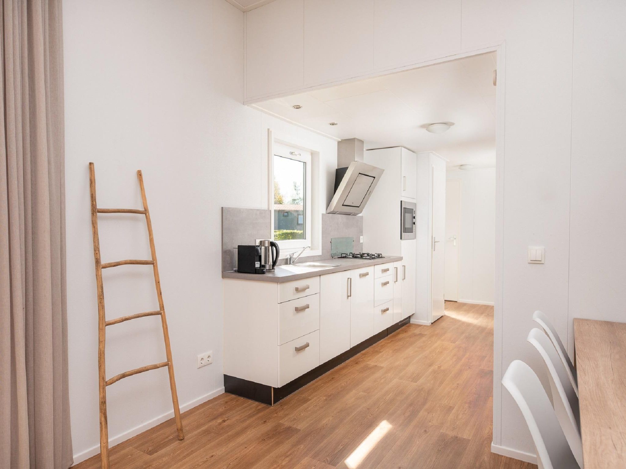 De keuken van Vakantiepark Mölke 20 in Zuna