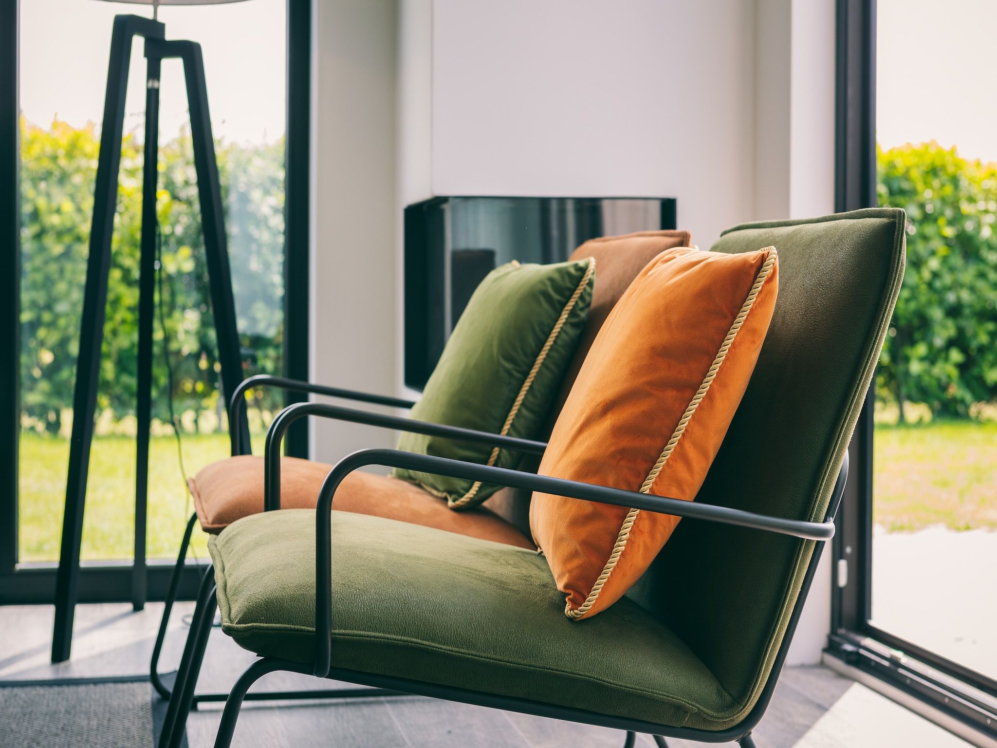 De woonkamer van Vakantiepark Zeedijk 3 in Herkingen