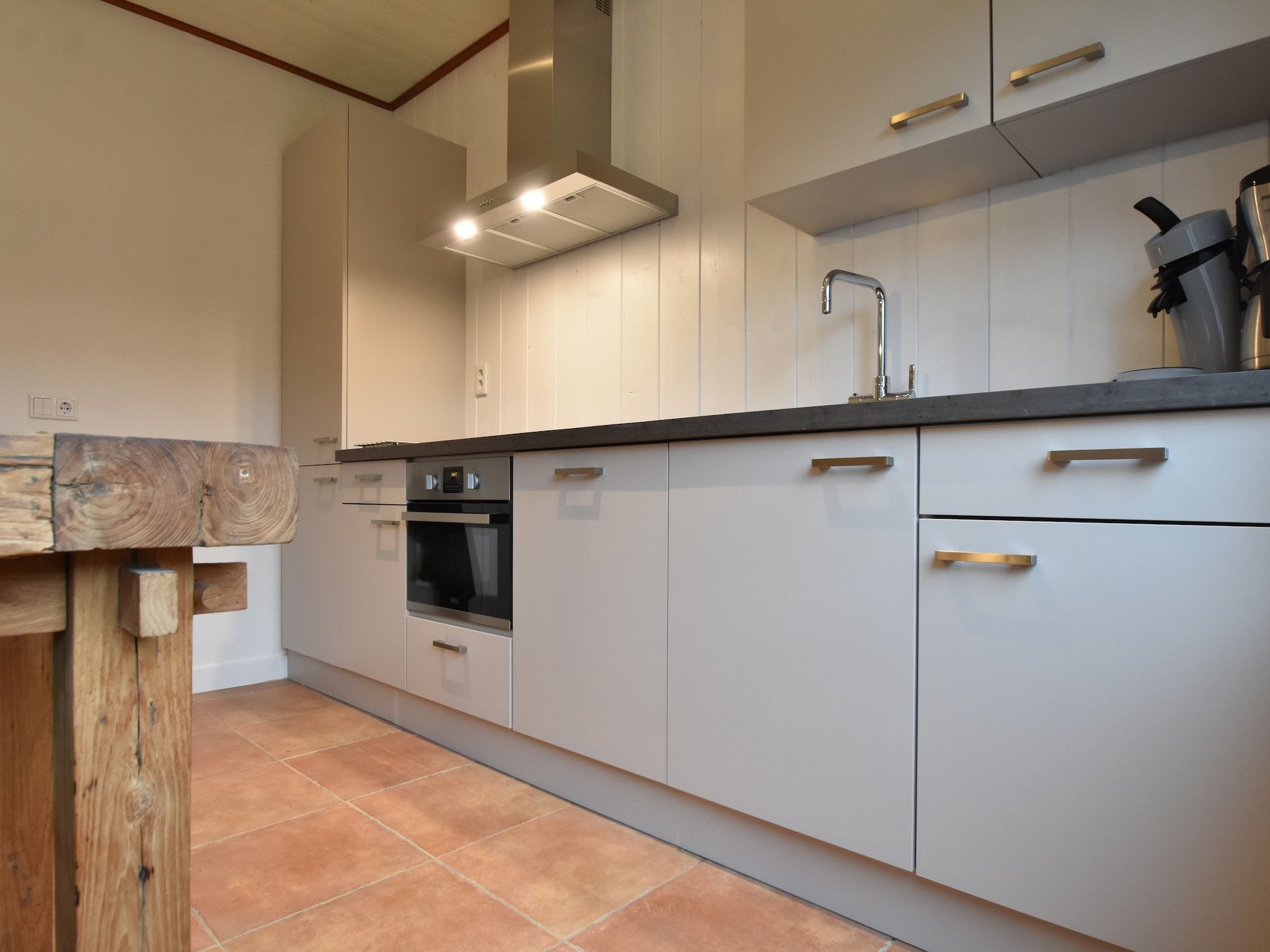 De keuken van 8p Garnekuul 1 in Callantsoog