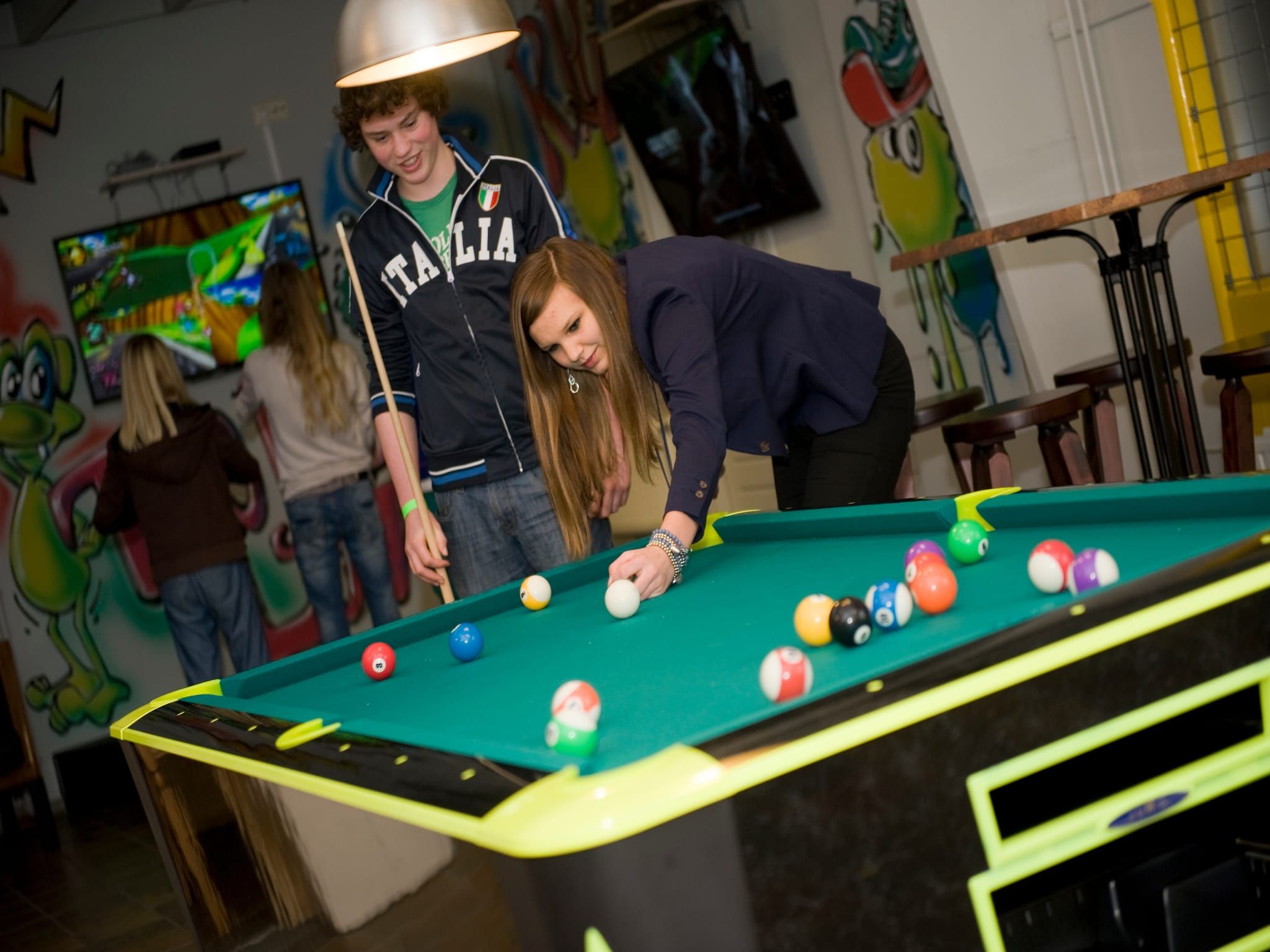 Parkfaciliteiten bij Water Village 2 in Kamperland