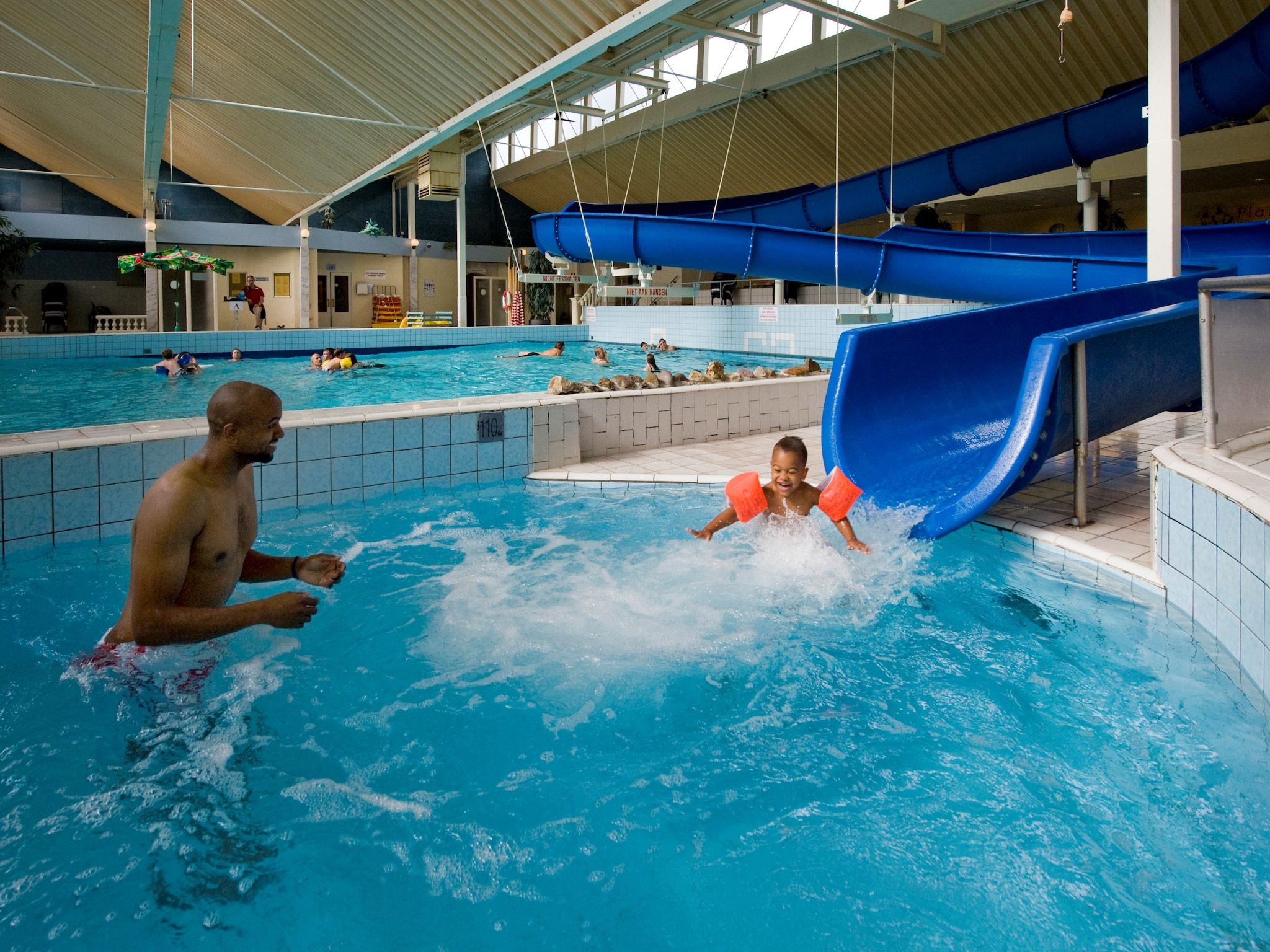 Parkfaciliteiten bij Water Village 2 in Kamperland