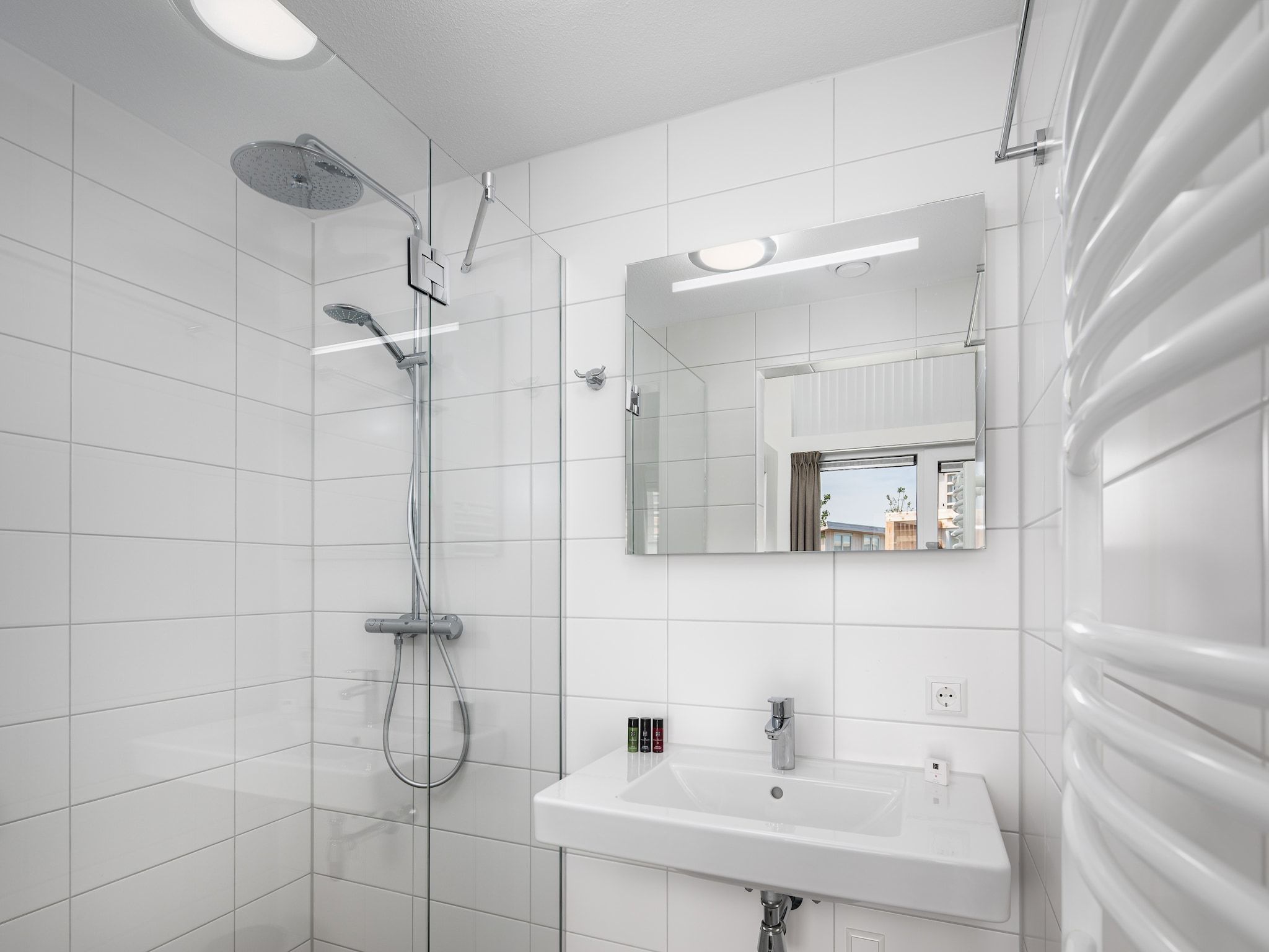 De badkamer van Water Village 2 in Kamperland