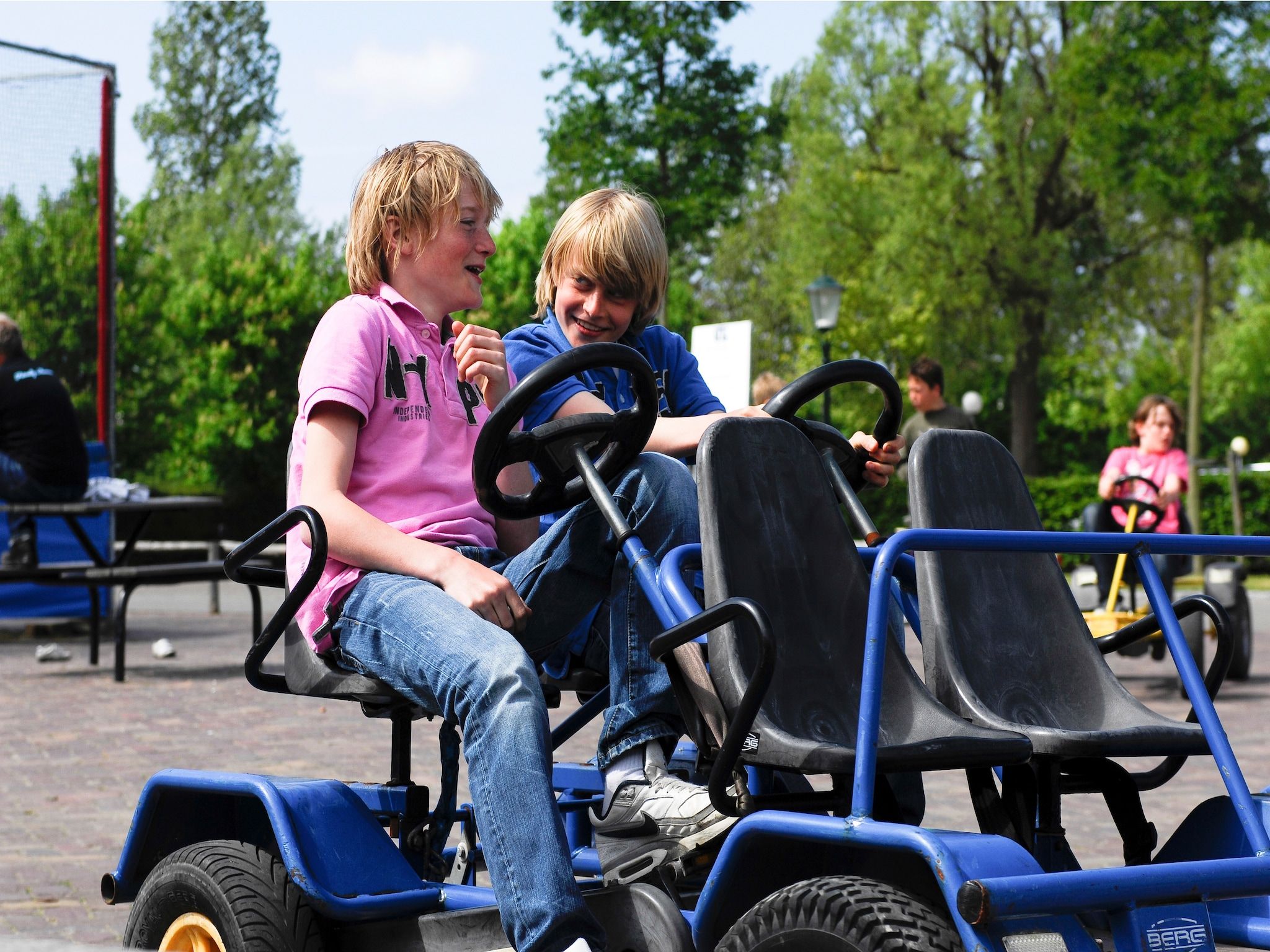 Parkfaciliteiten bij Water Village 4 in Kamperland