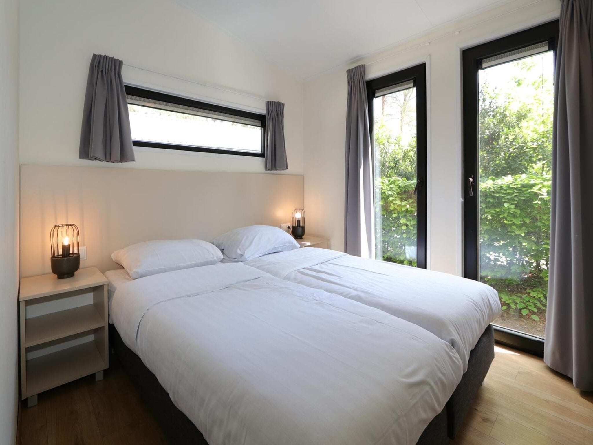 Een slaapkamer van Pavilion 6 in Otterlo