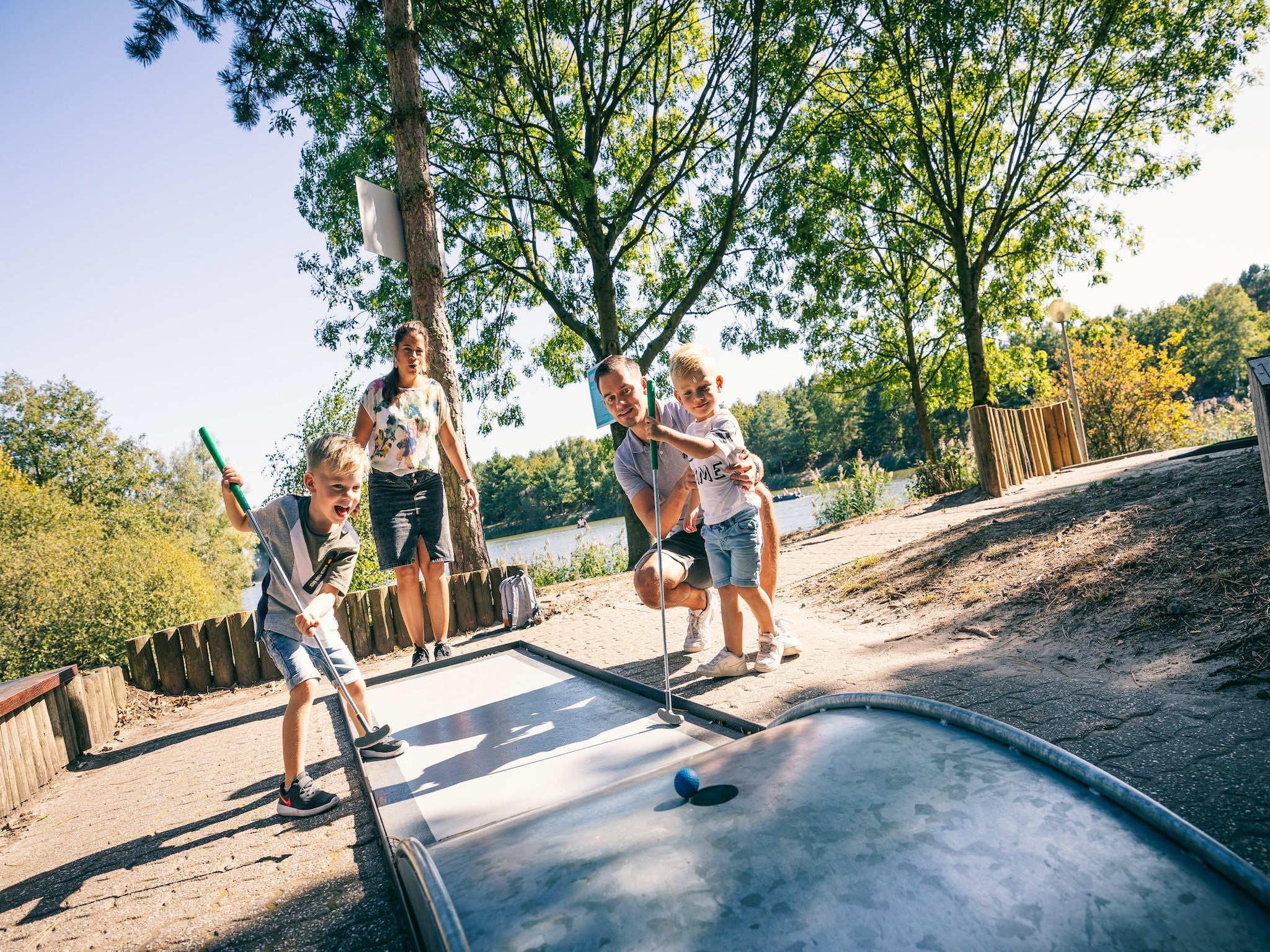 Parkfaciliteiten bij Vakantiepark Weerterbergen 8 in Weert
