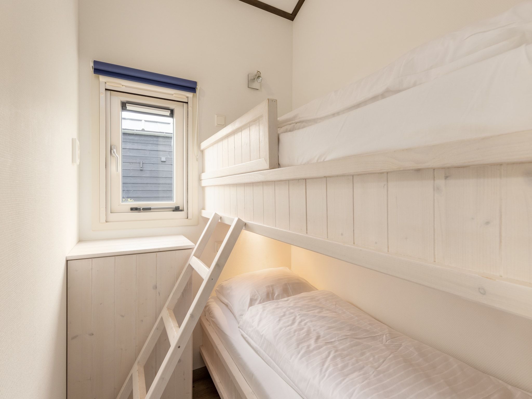 Een slaapkamer van Waterpark Terkaple 2 in Terkaple