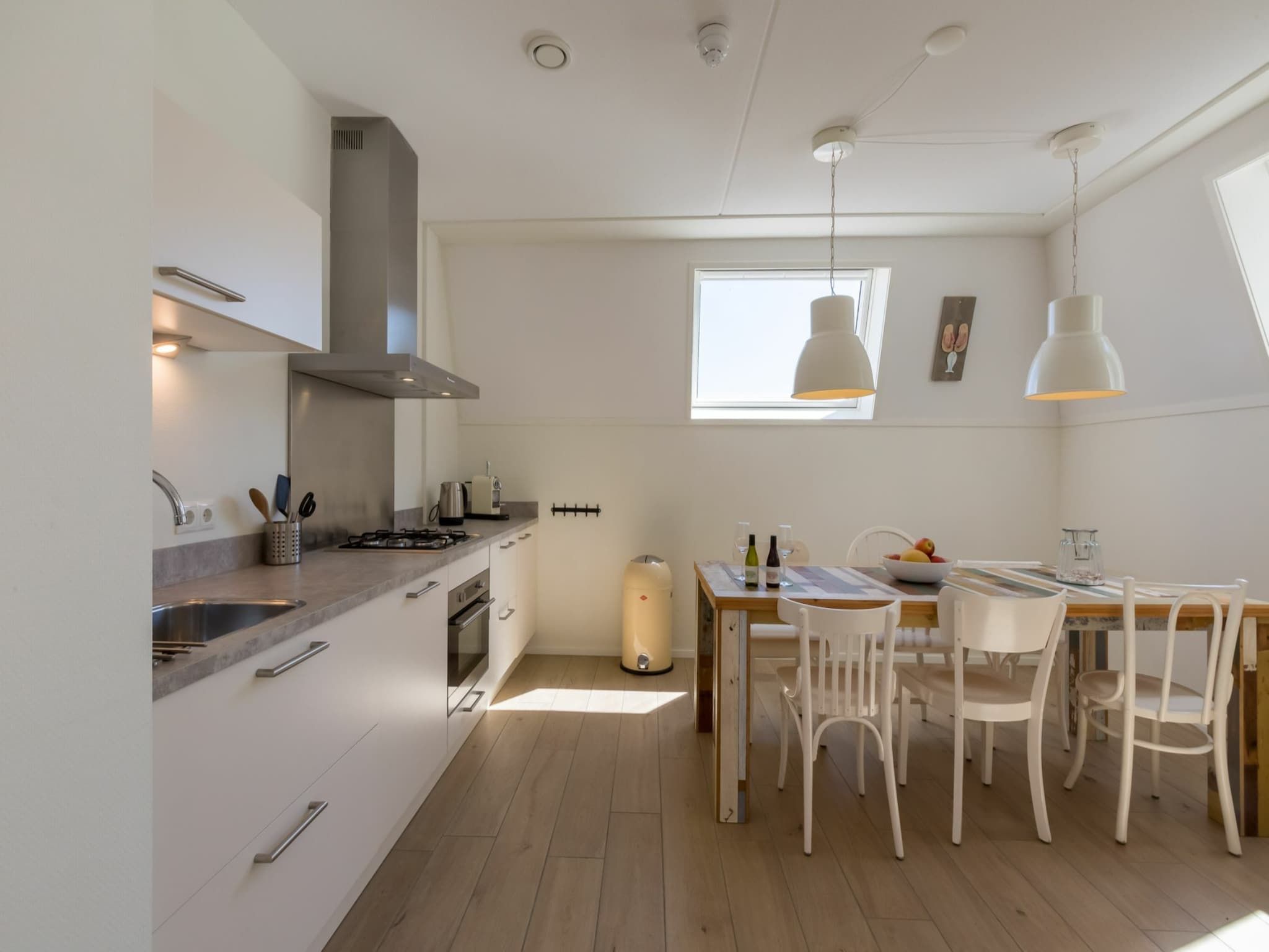 De keuken van Appartement Duinhof Dishoek 13K - 6 personen de luxe in Koudekerke