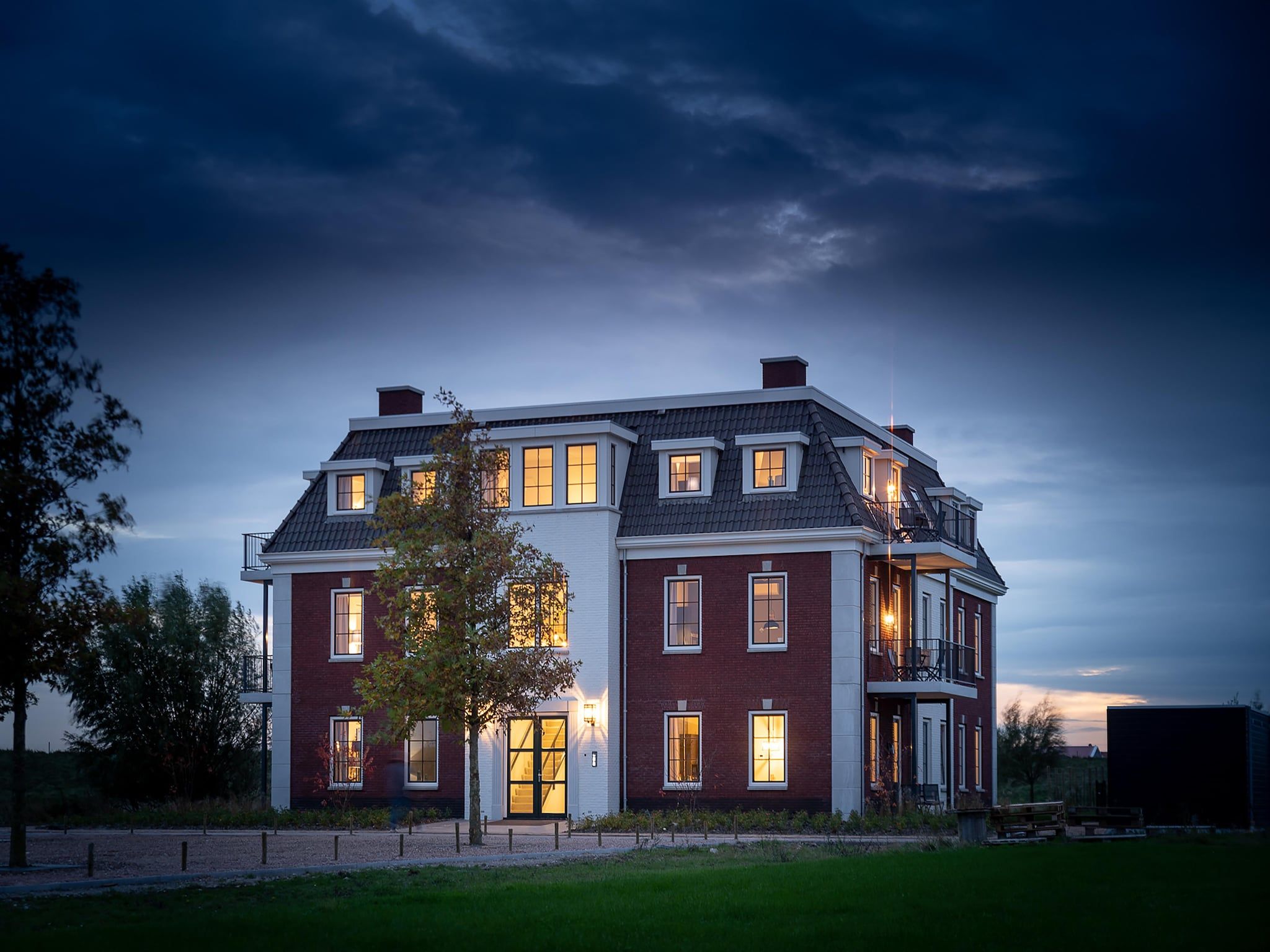 De buitenkant van Zeeuwse Parel Appartement 4 pers 1 bdk - 2 in Colijnsplaat