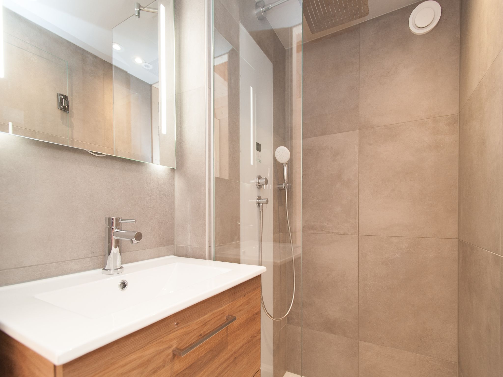 De badkamer van Eco Resort Grevelingenstrand in Ouddorp