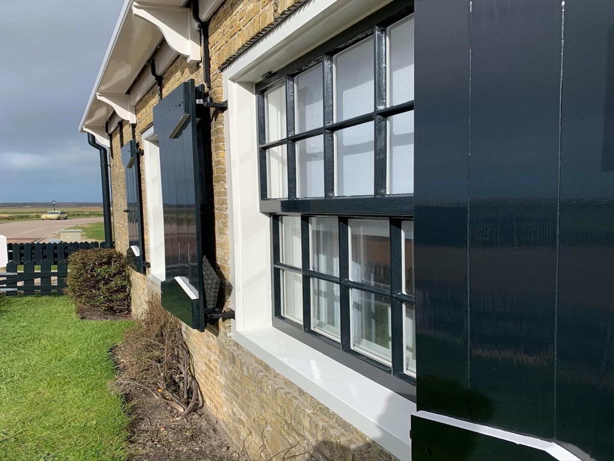 De buitenkant van Het Wambuis in Den Hoorn- Texel