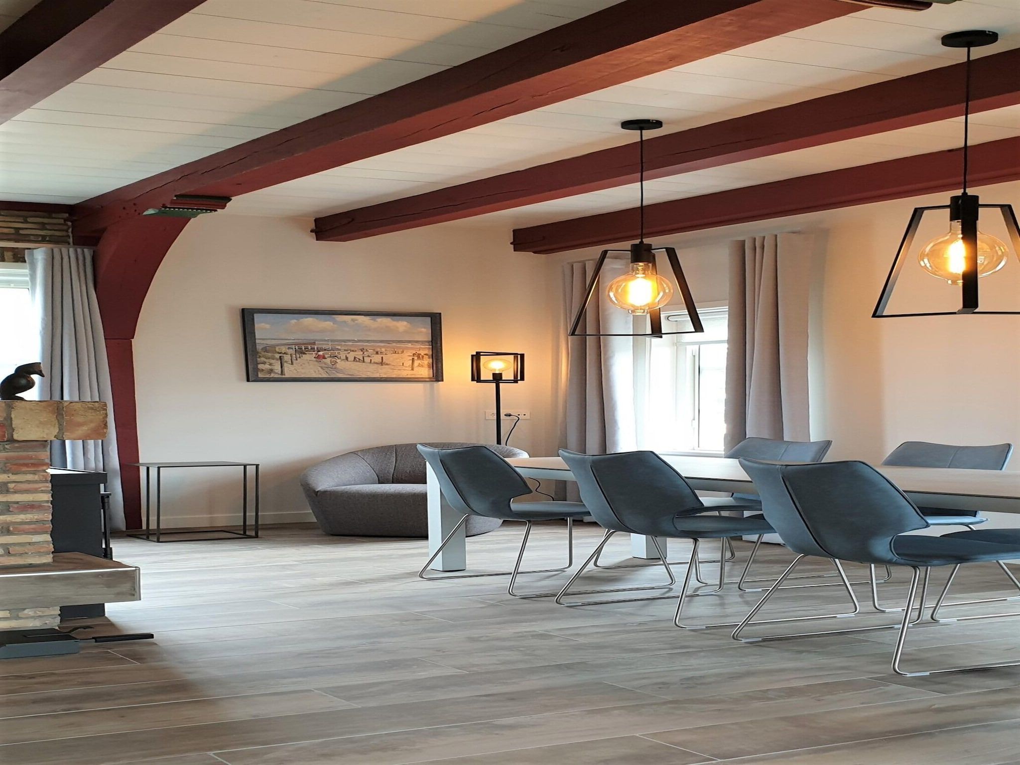 De eetkamer van Het Wambuis in Den Hoorn- Texel