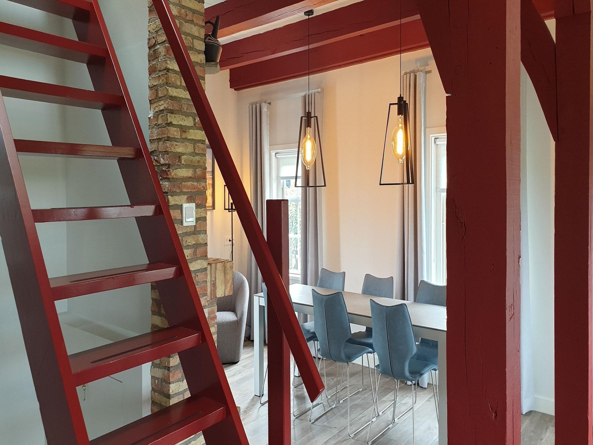 De eetkamer van Het Wambuis in Den Hoorn- Texel