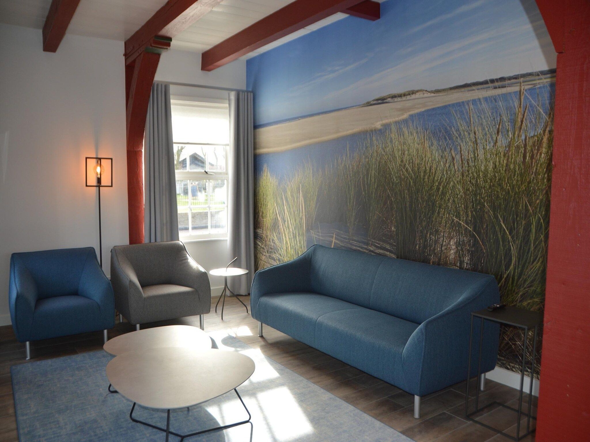 De woonkamer van Het Wambuis in Den Hoorn- Texel