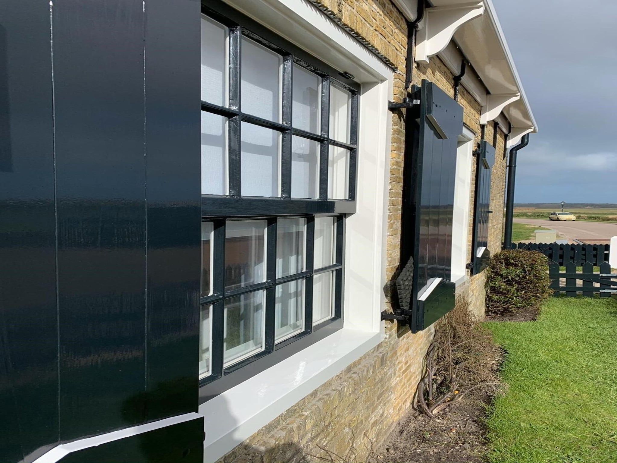 De buitenkant van Het Wambuis in Den Hoorn- Texel