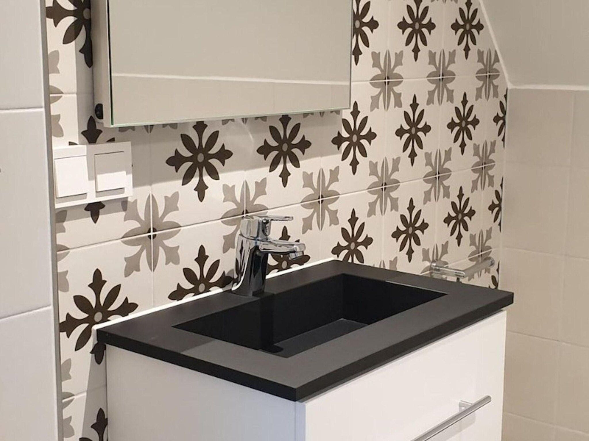 De badkamer van Het Wambuis in Den Hoorn- Texel