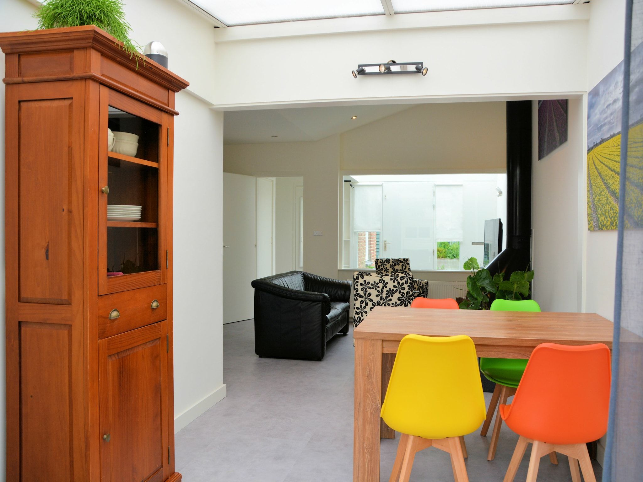 De eetkamer van Meer & Zee in Noordwijkerhout