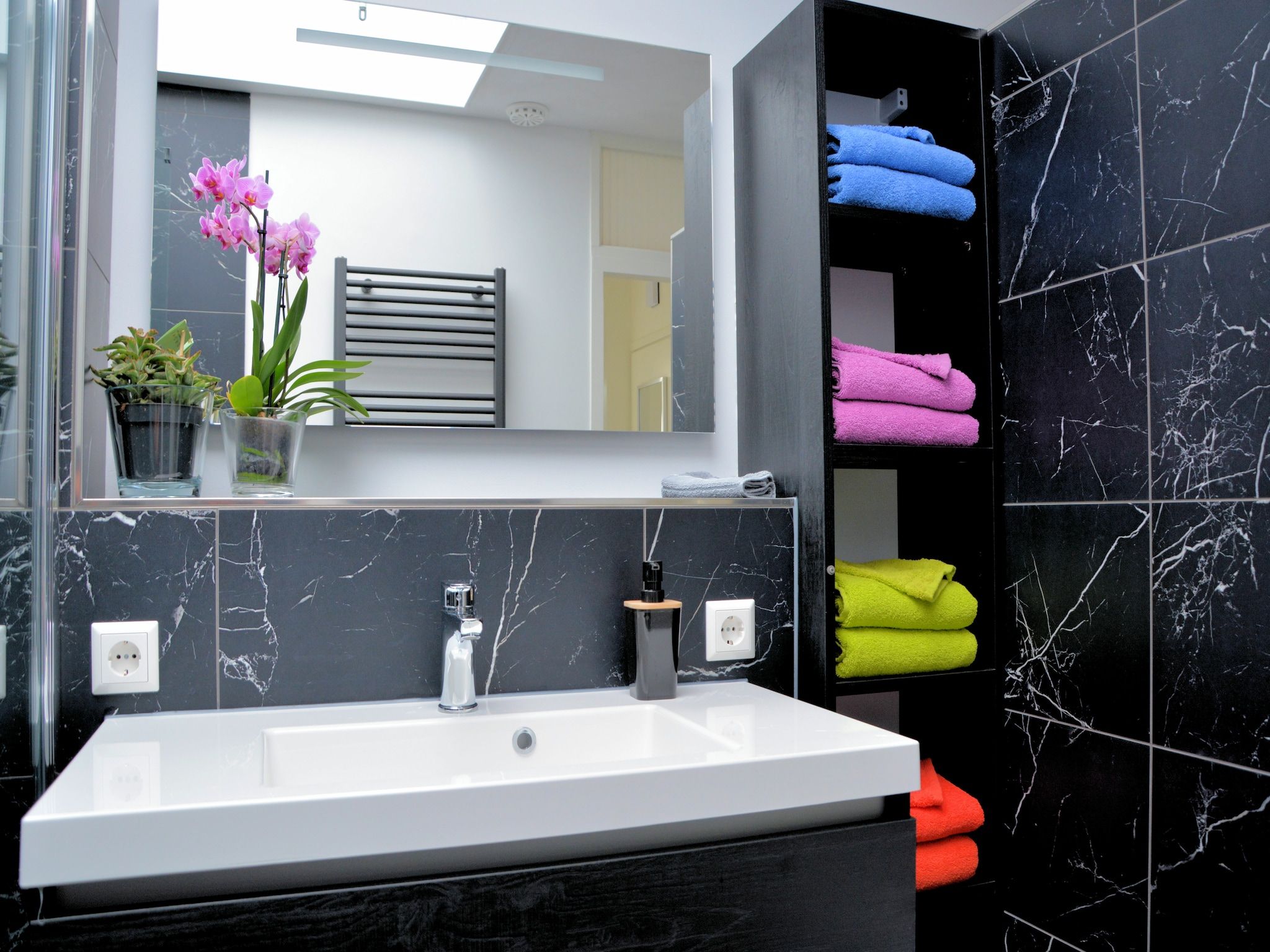 De badkamer van Meer & Zee in Noordwijkerhout