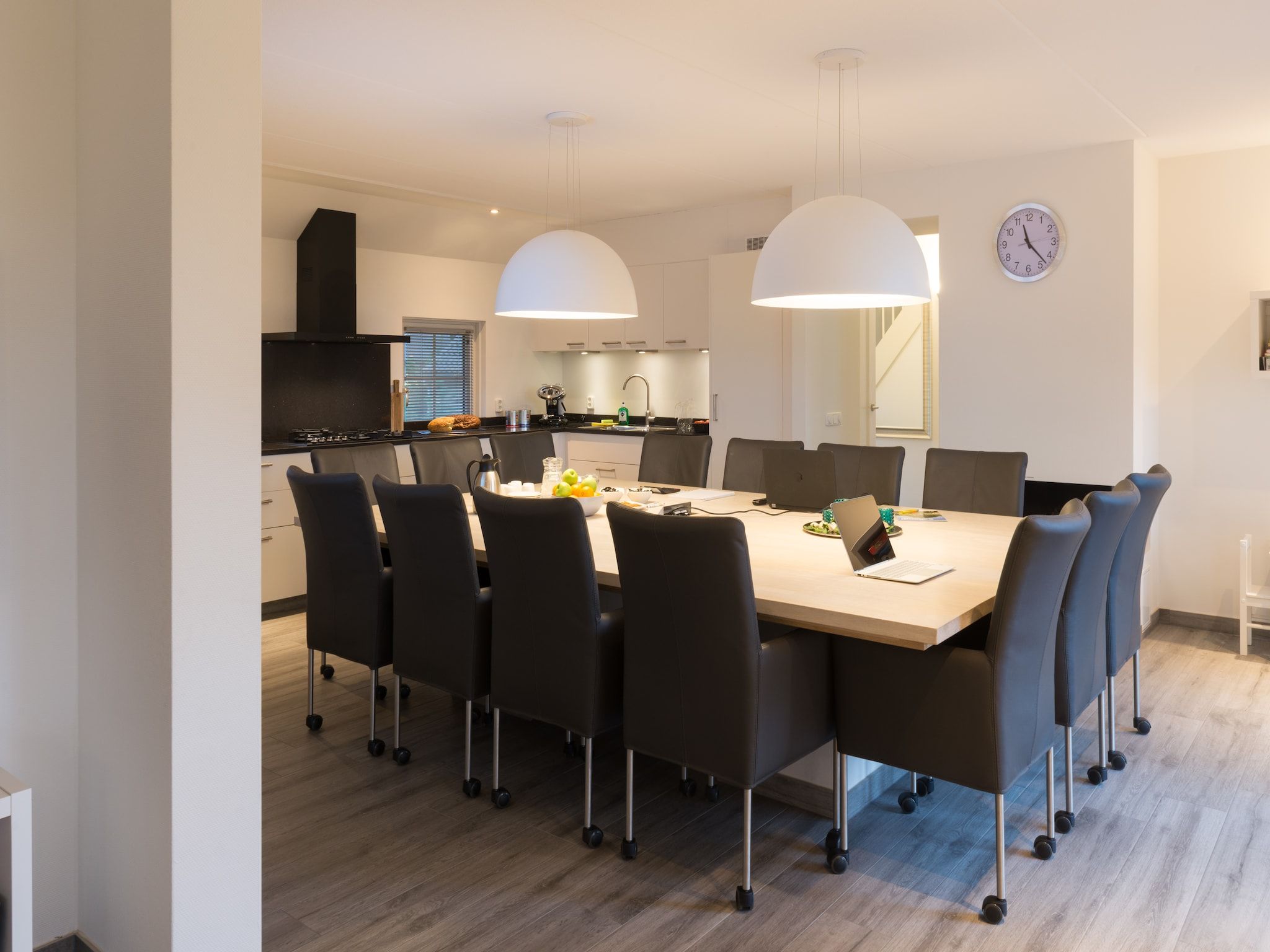 De eetkamer van Hof van Salland 9 in Hellendoorn