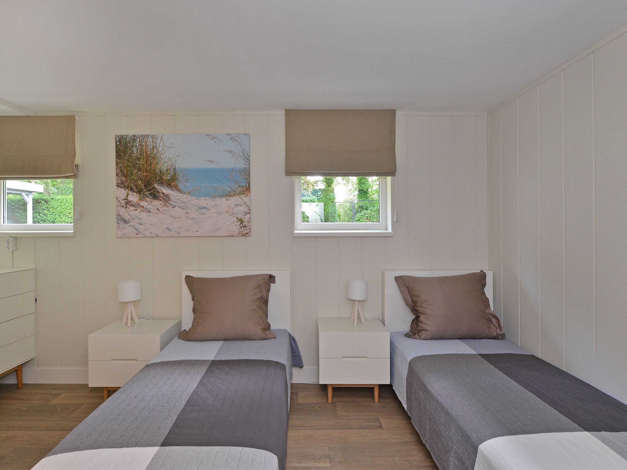 Een slaapkamer van Sternlaan 30 in Kamperland