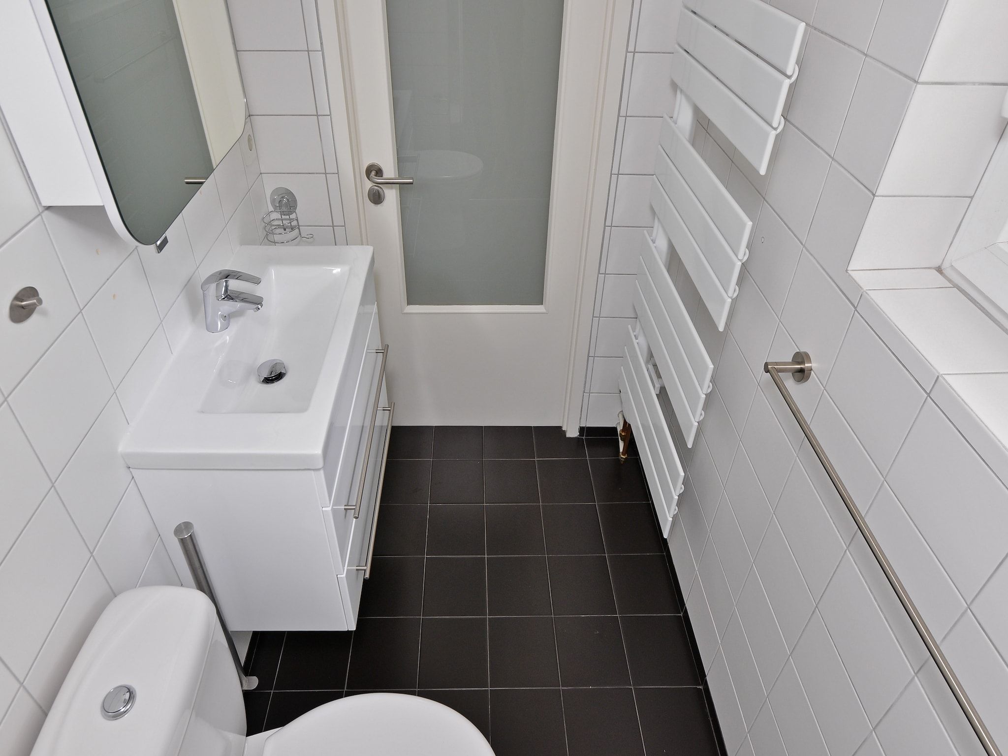 De badkamer van Sternlaan 30 in Kamperland