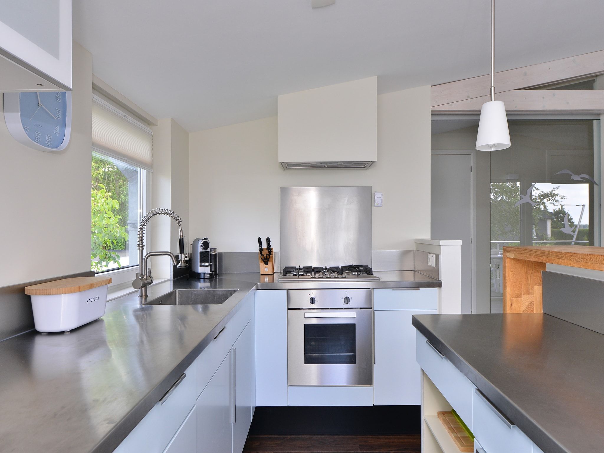 De keuken van Sternlaan 30 in Kamperland