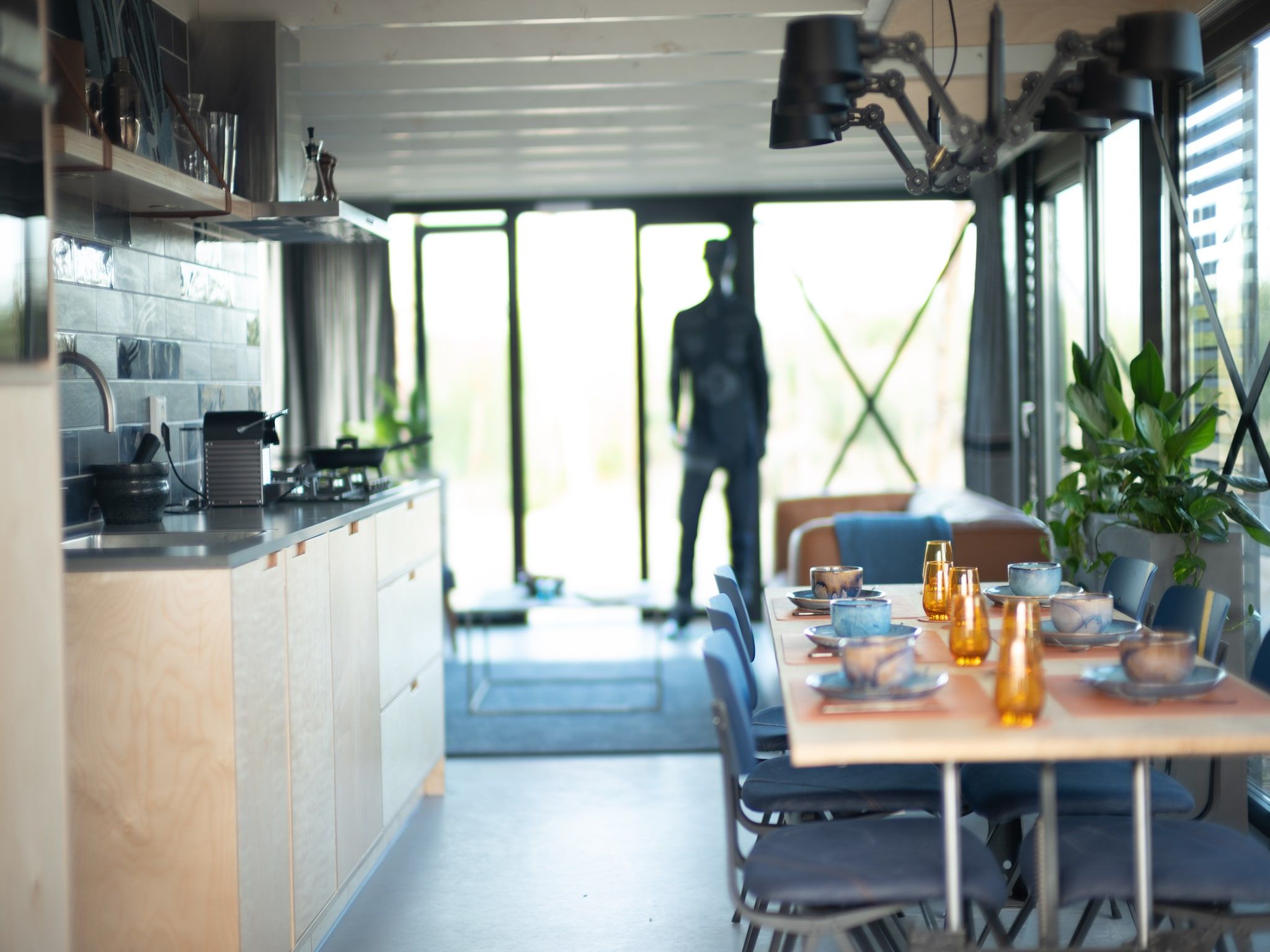 De keuken van Sea Lodges Zandvoort 6 in Zandvoort