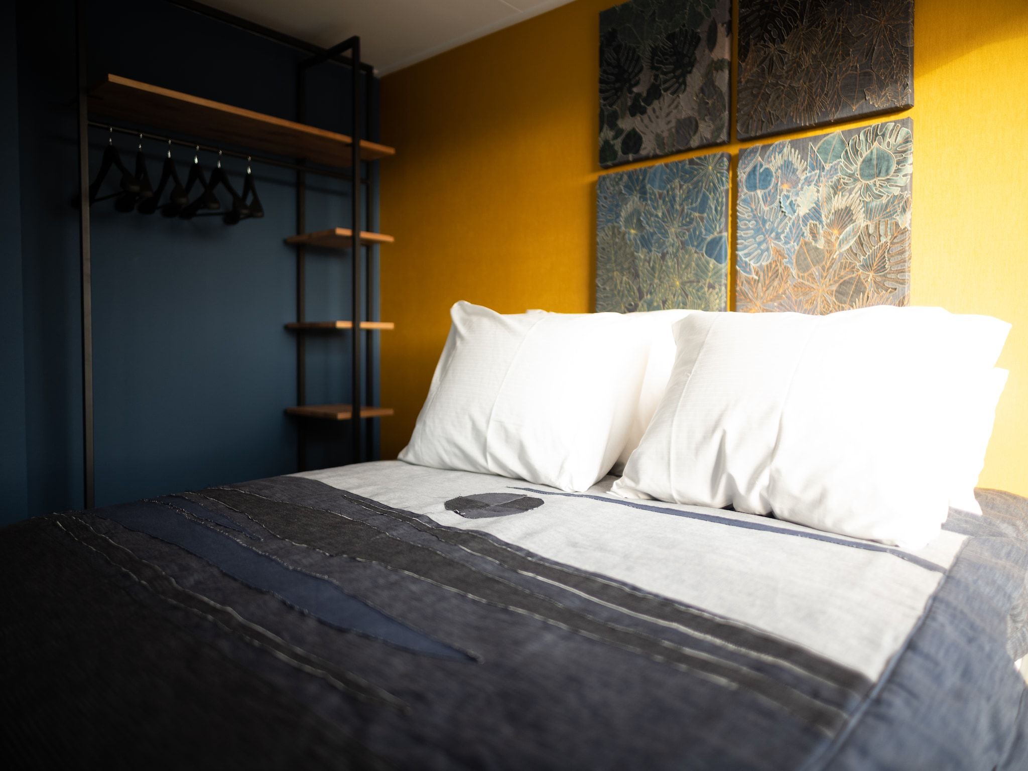 Een slaapkamer van Sea Lodges Zandvoort 6 in Zandvoort