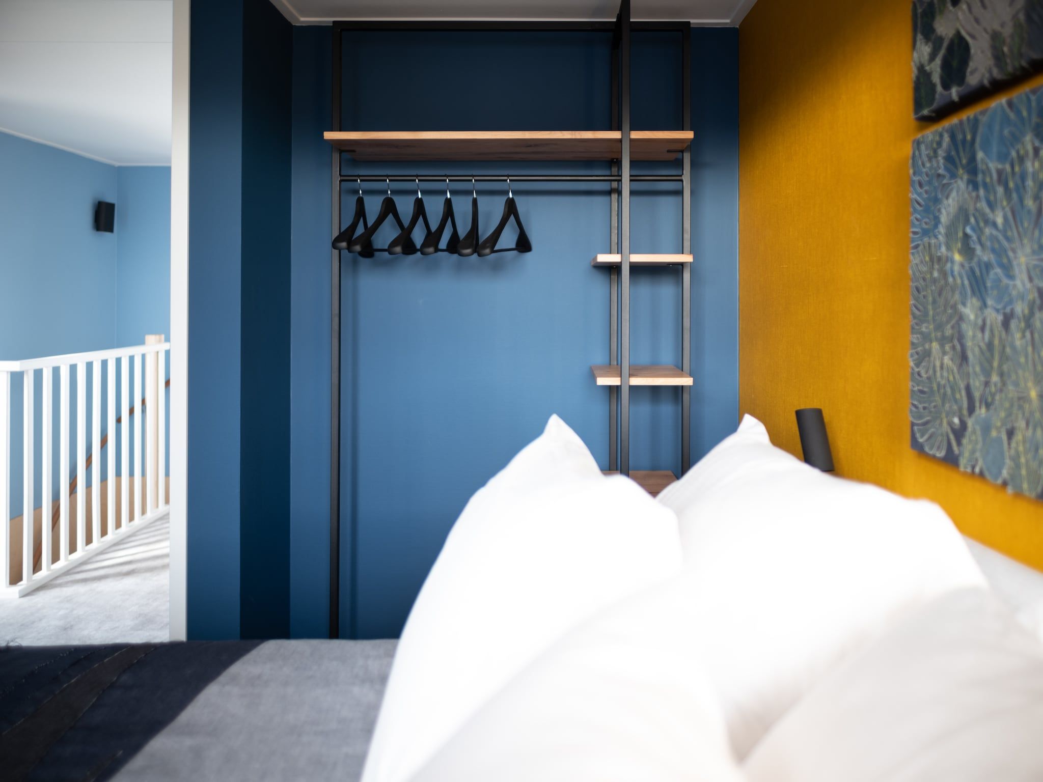 Een slaapkamer van Sea Lodges Zandvoort 6 in Zandvoort