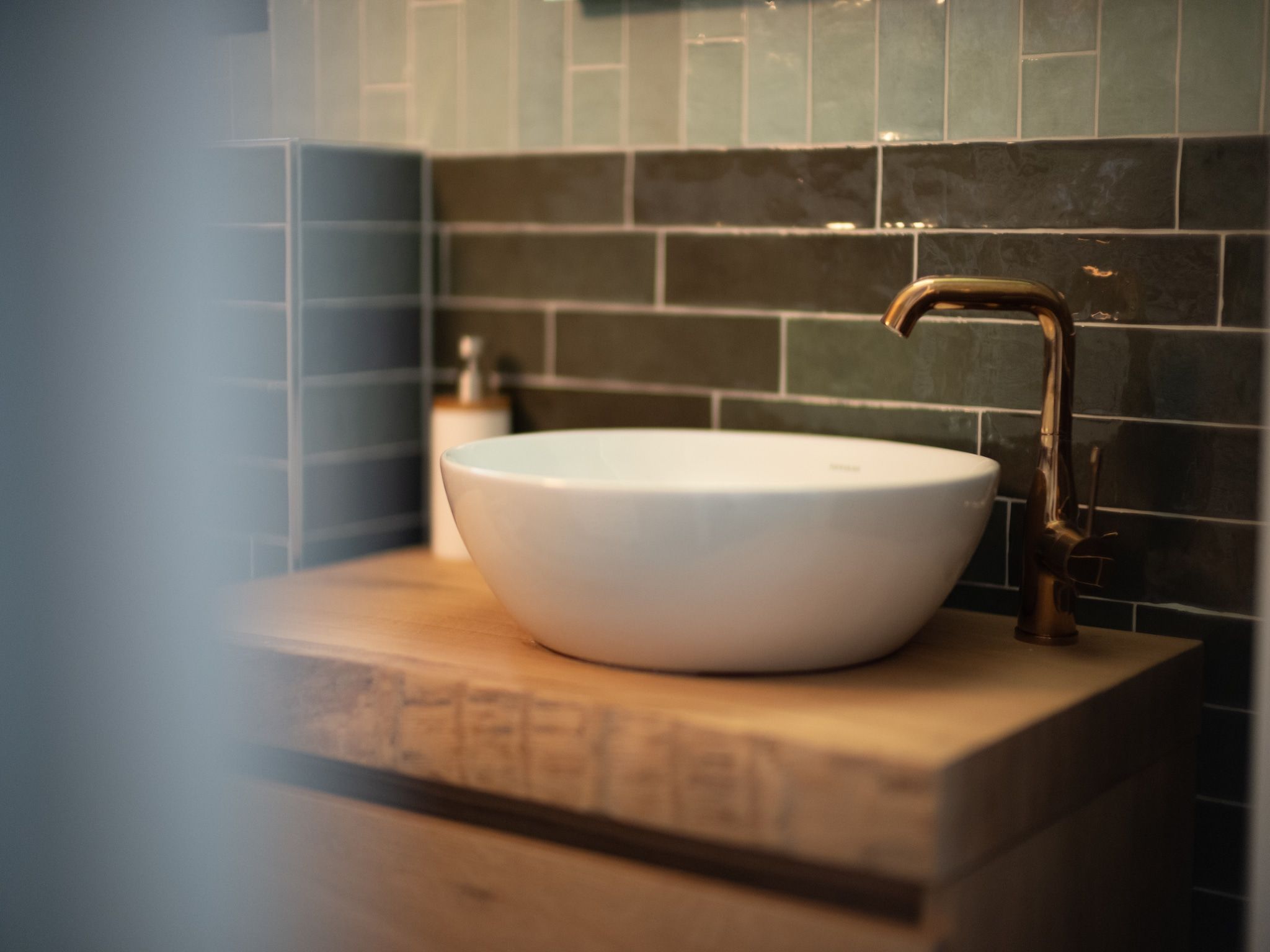 De badkamer van Sea Lodges Zandvoort 5 in Zandvoort