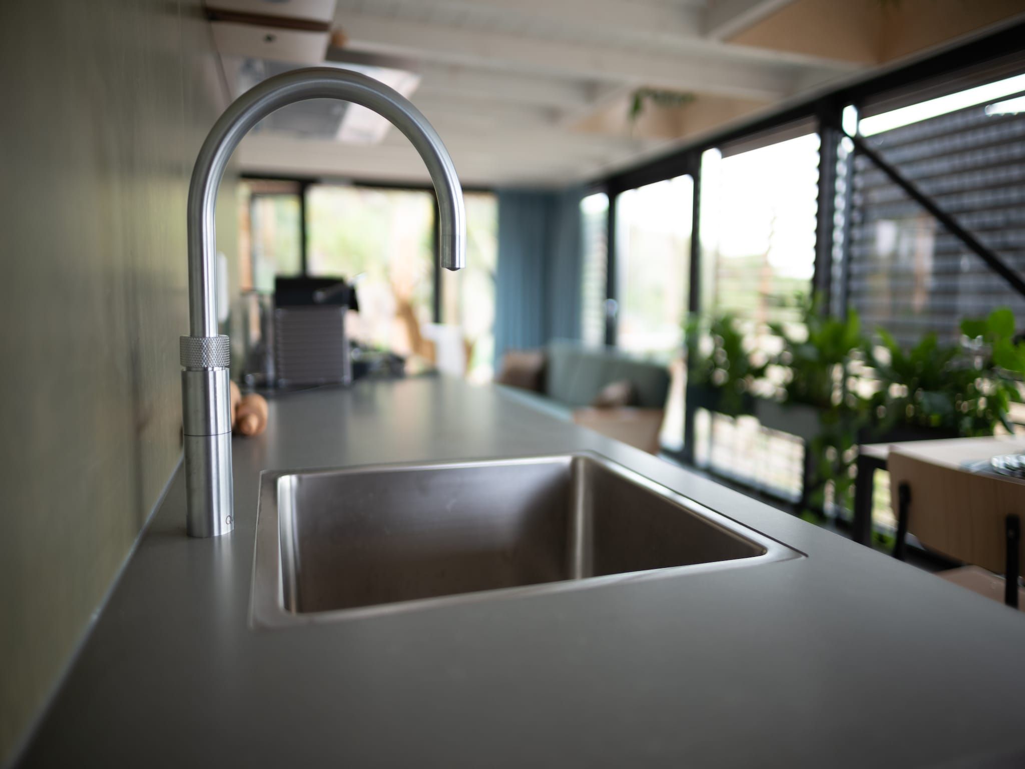 De keuken van Sea Lodges Zandvoort 5 in Zandvoort