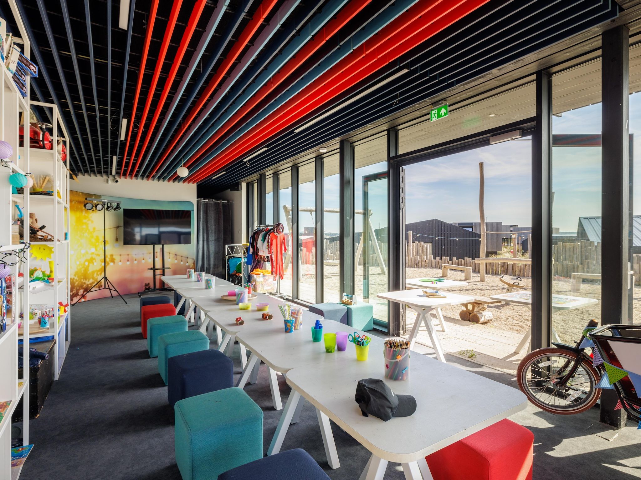 Parkfaciliteiten bij Sea Lodges Zandvoort 5 in Zandvoort