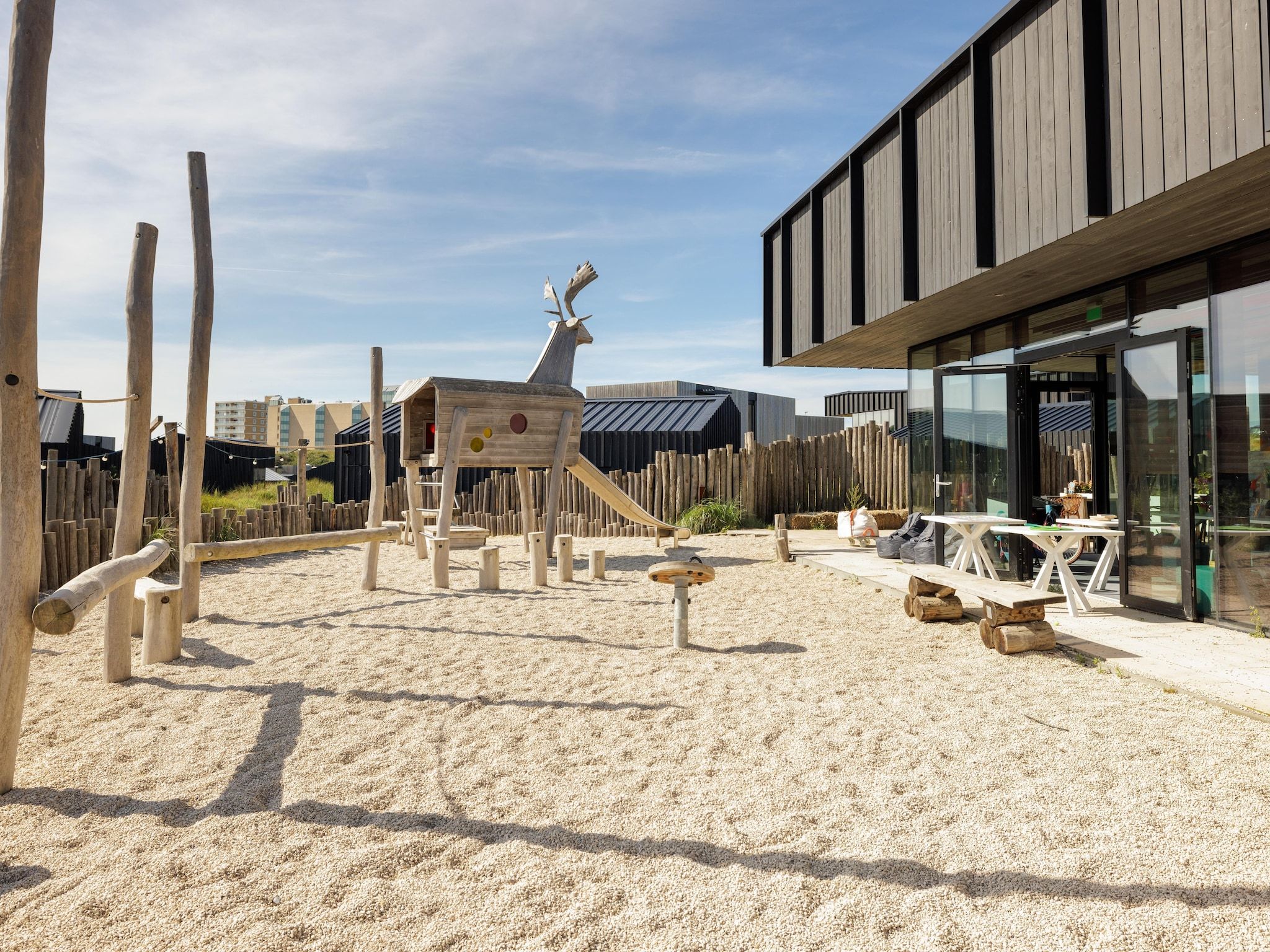 Parkfaciliteiten bij Sea Lodges Zandvoort 5 in Zandvoort