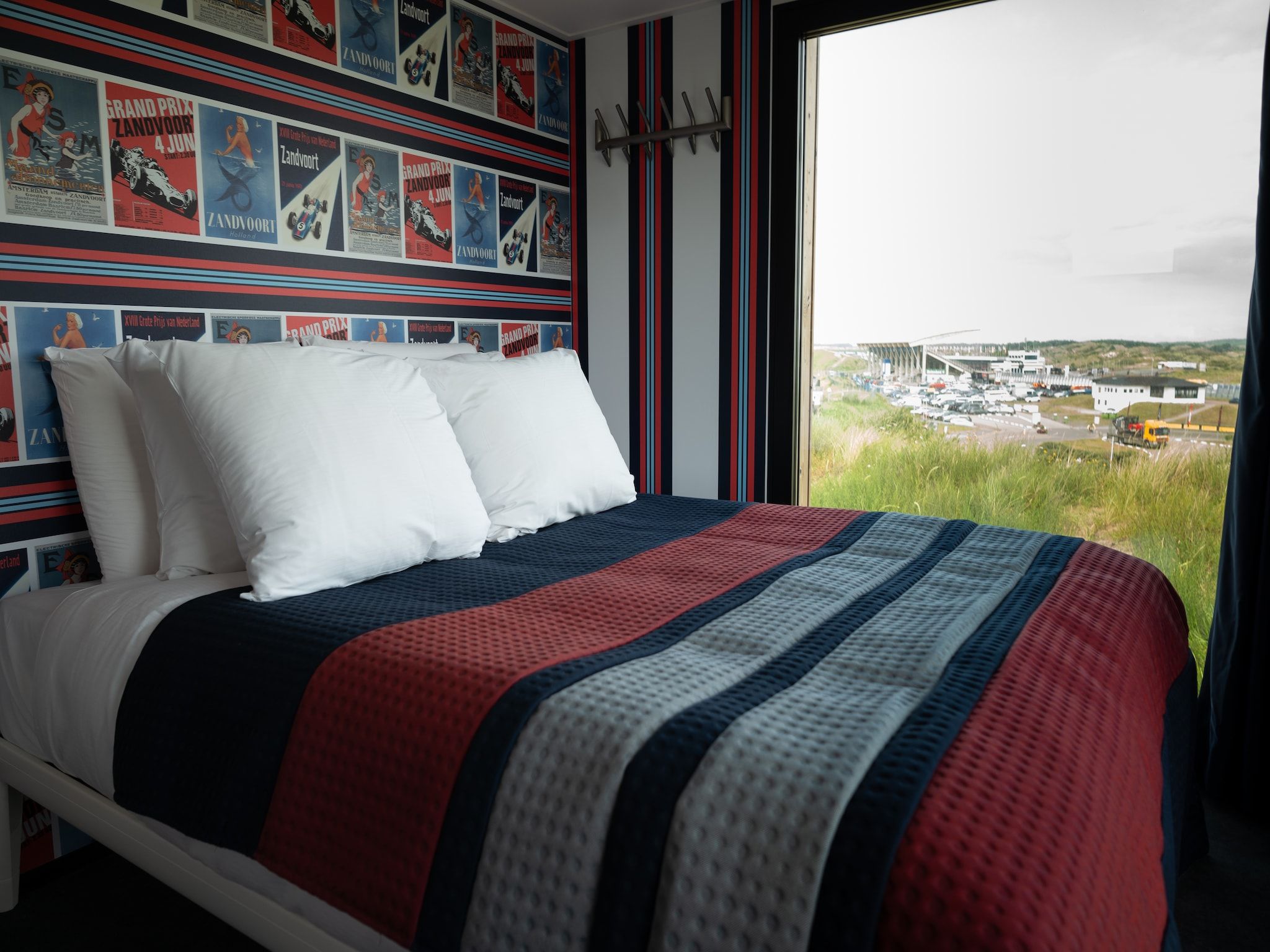 Een slaapkamer van Sea Lodges Zandvoort 7 in Zandvoort