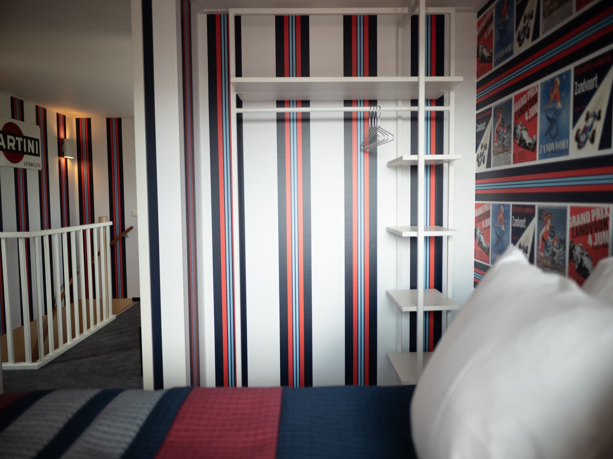 Een slaapkamer van Sea Lodges Zandvoort 7 in Zandvoort