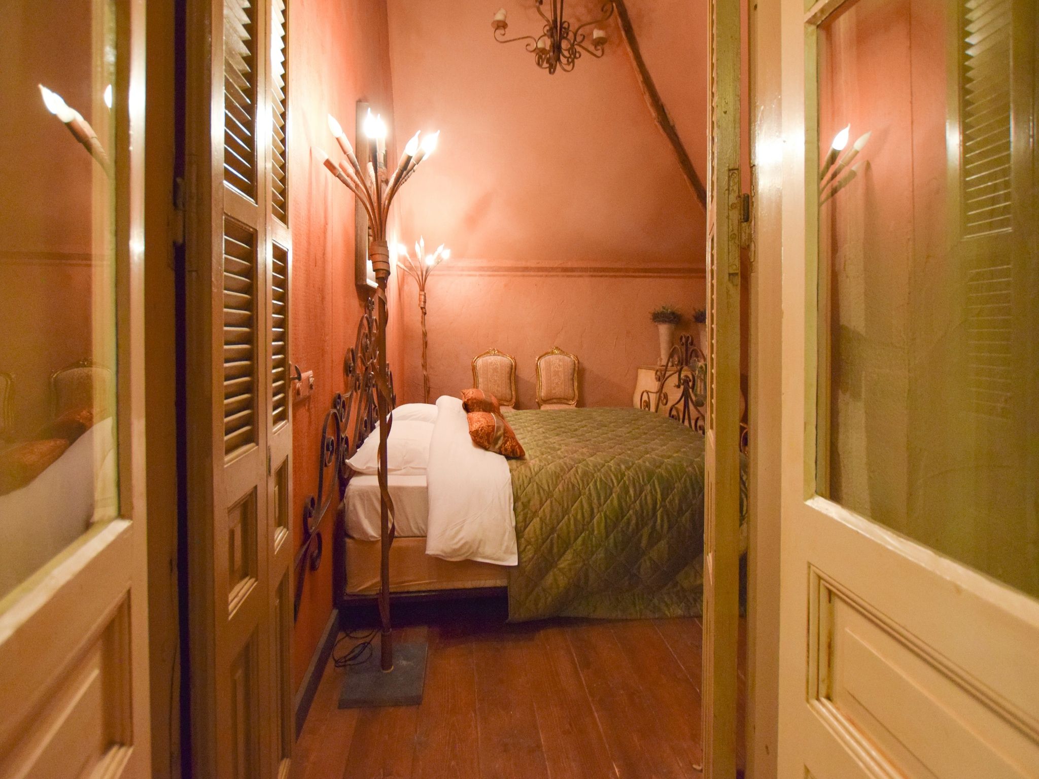 Een slaapkamer van La Maison Douce in Alphen