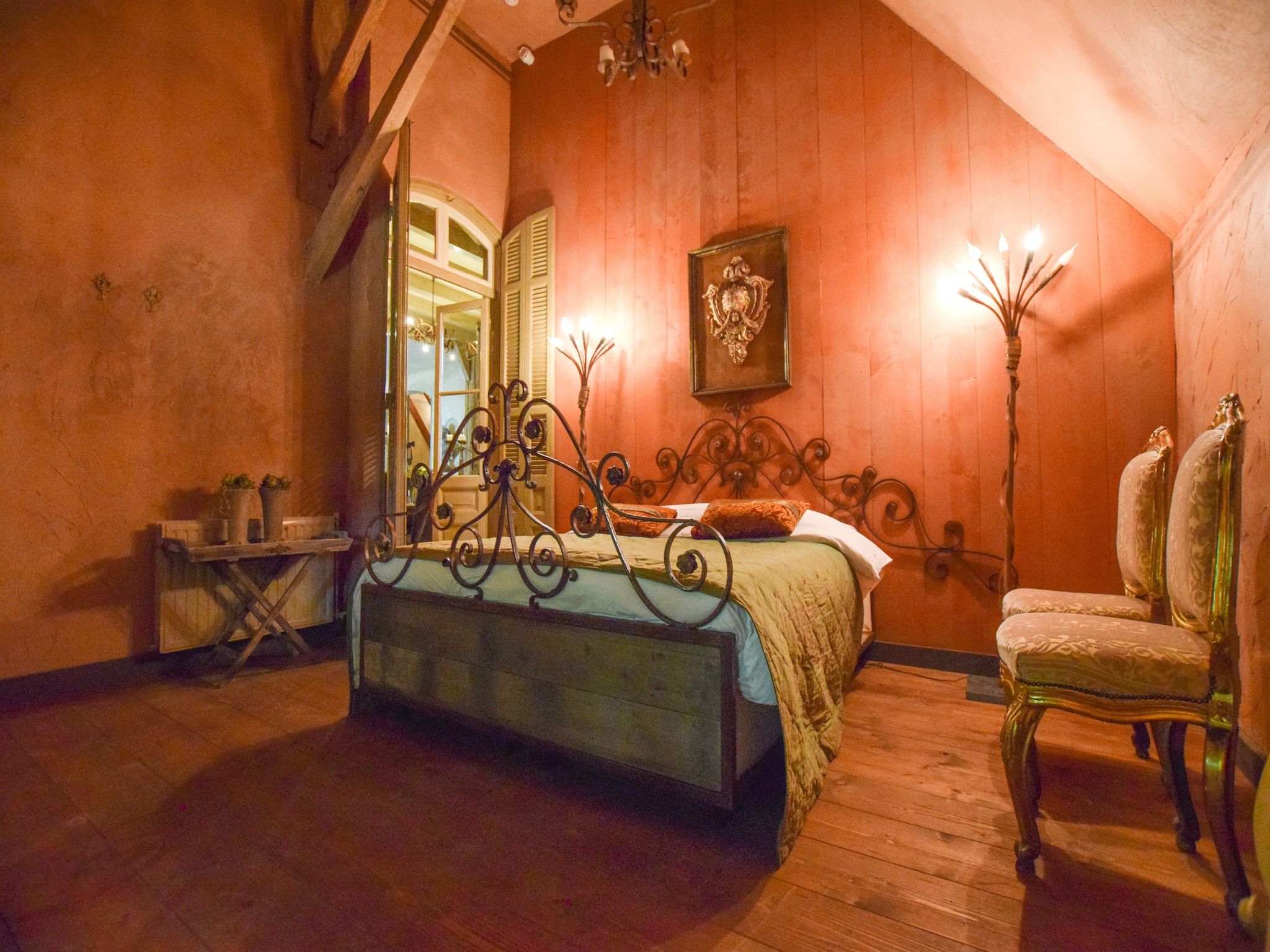 Een slaapkamer van La Maison Douce in Alphen