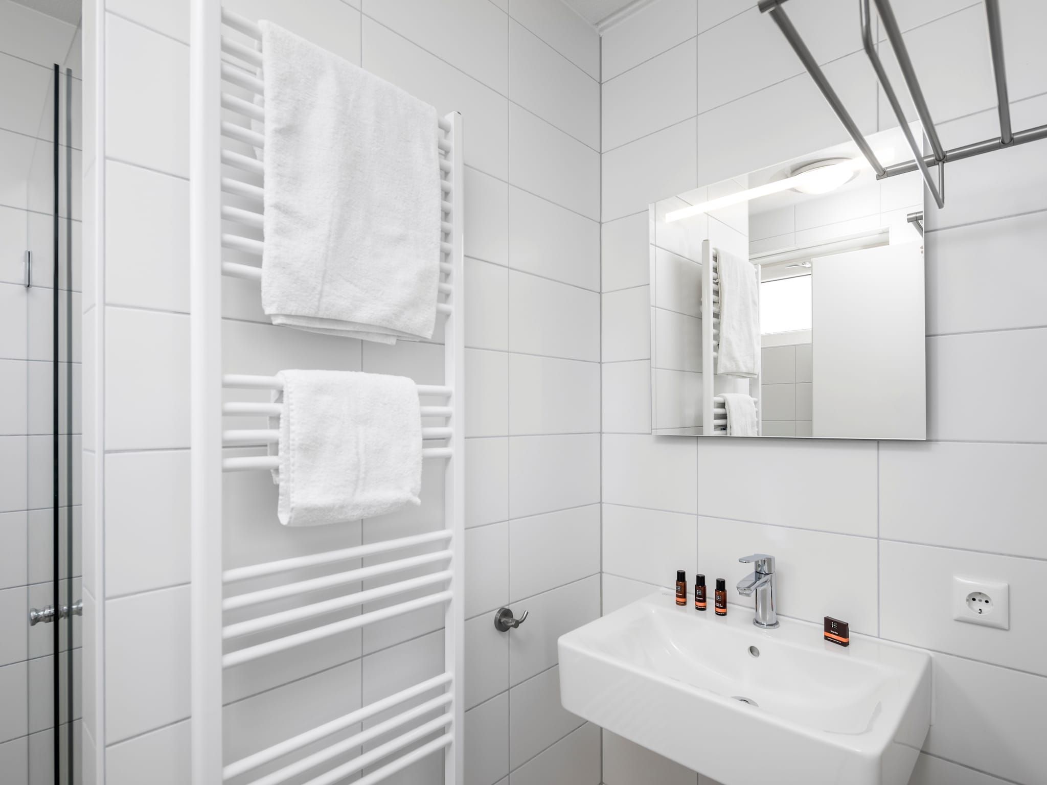 De badkamer van Beach Resort Nieuwvliet-Bad 8 in Nieuwvliet-Bad