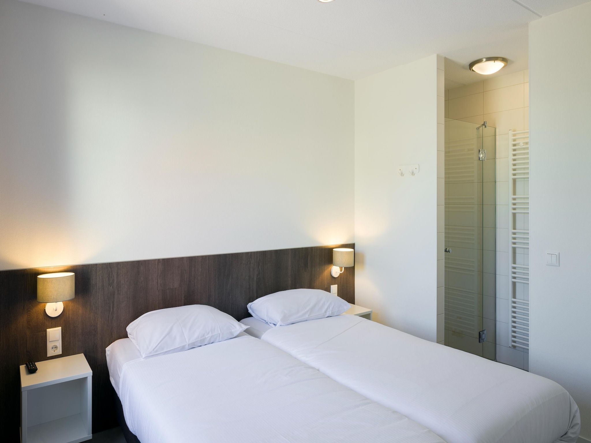 Een slaapkamer van Beach Resort Nieuwvliet-Bad 9 in Nieuwvliet-Bad