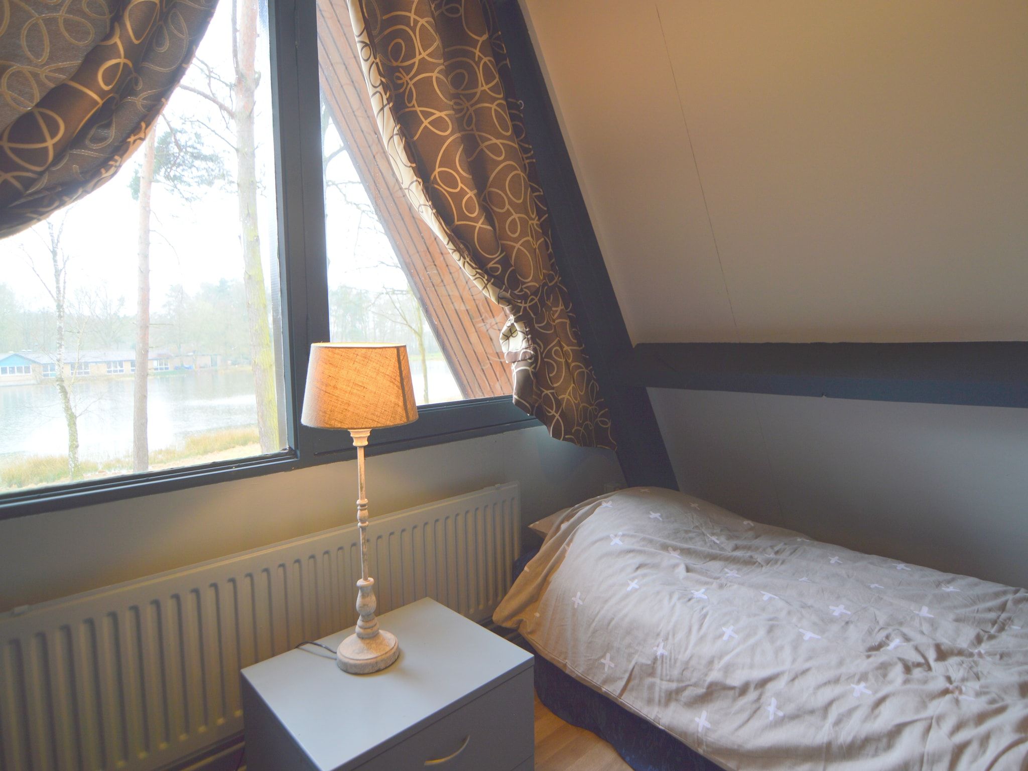 Een slaapkamer van Bungalow 64 en 65 in Stramproy