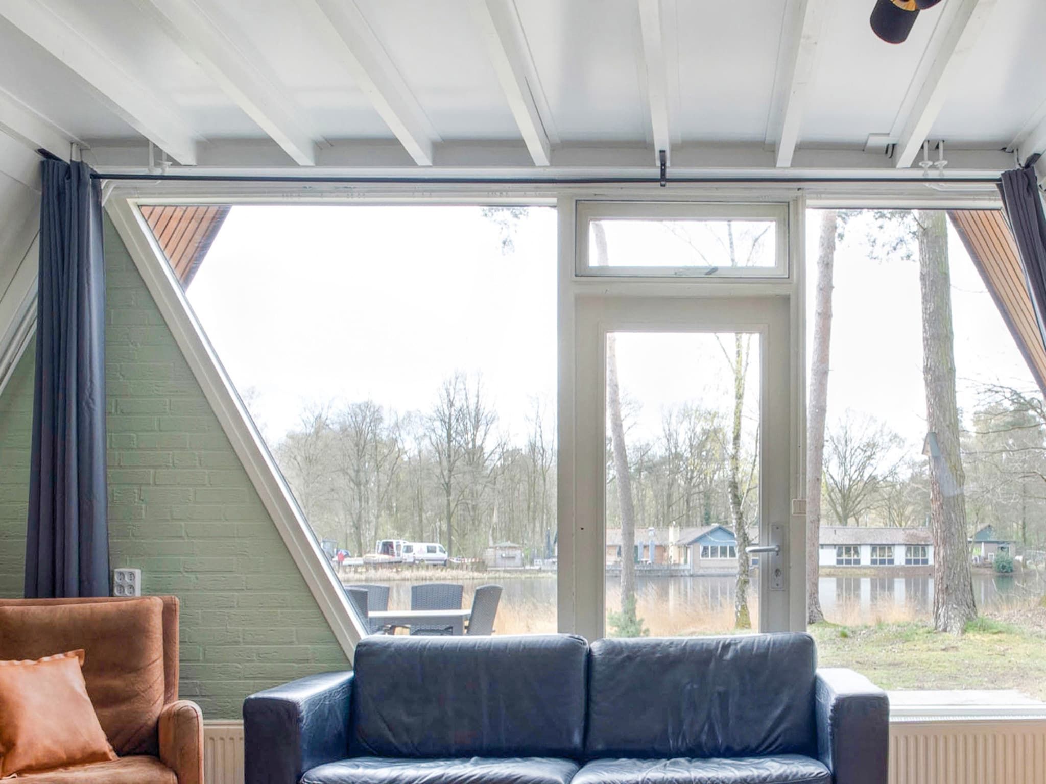 Het uitzicht vanaf Bungalow 64 en 65 in Stramproy