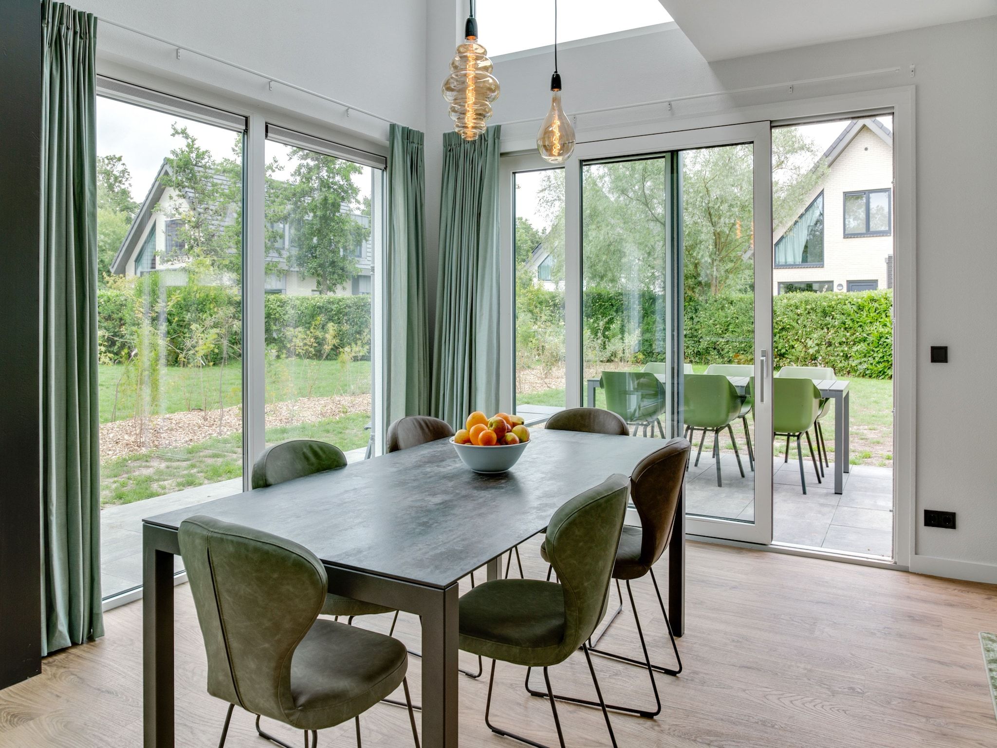 De eetkamer van De Koog nr 1 - 6 pers woning de luxe in De Koog Texel