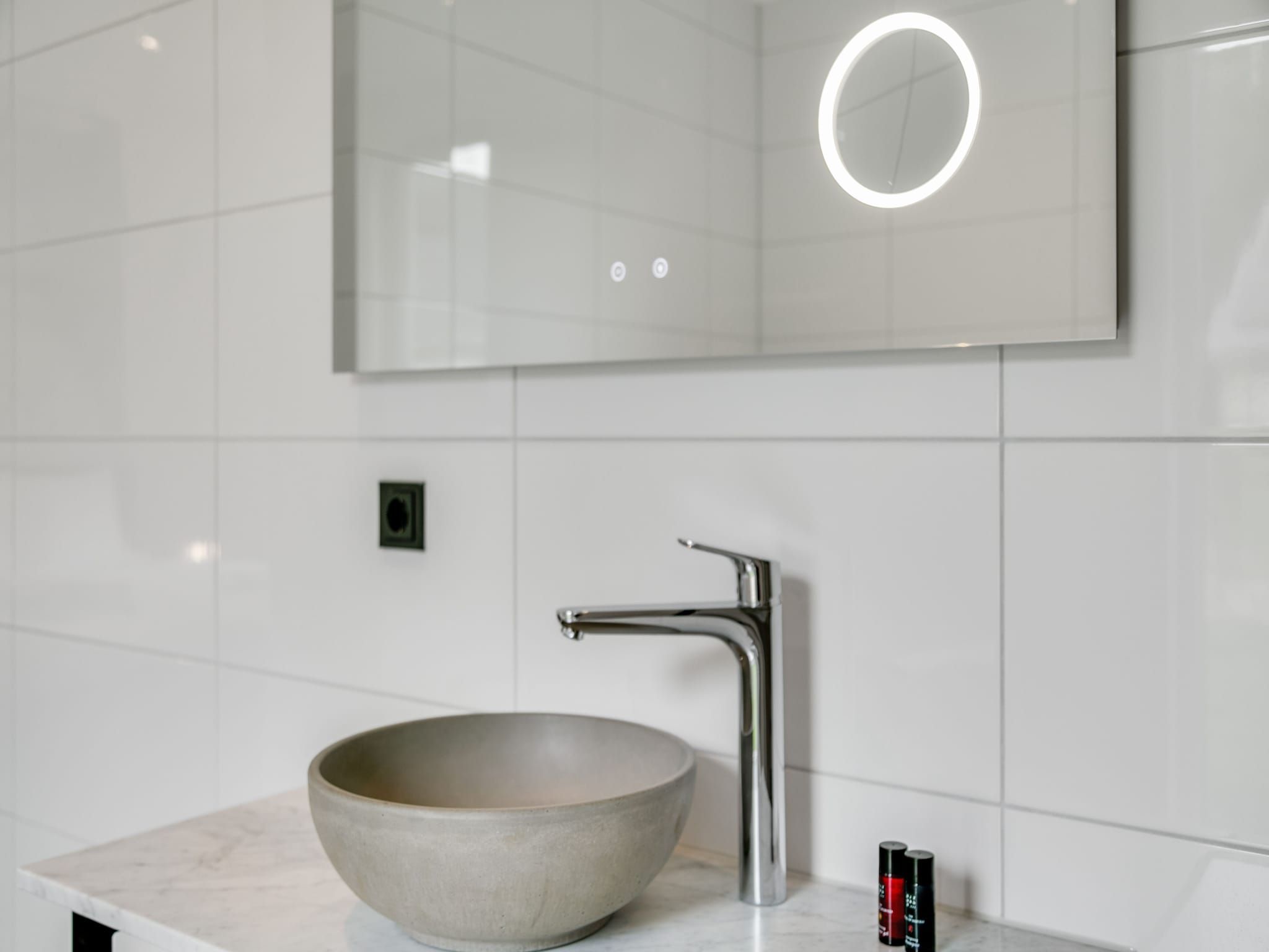 De badkamer van De Koog nr 2 - 6 pers woning de luxe in De Koog Texel North Holland